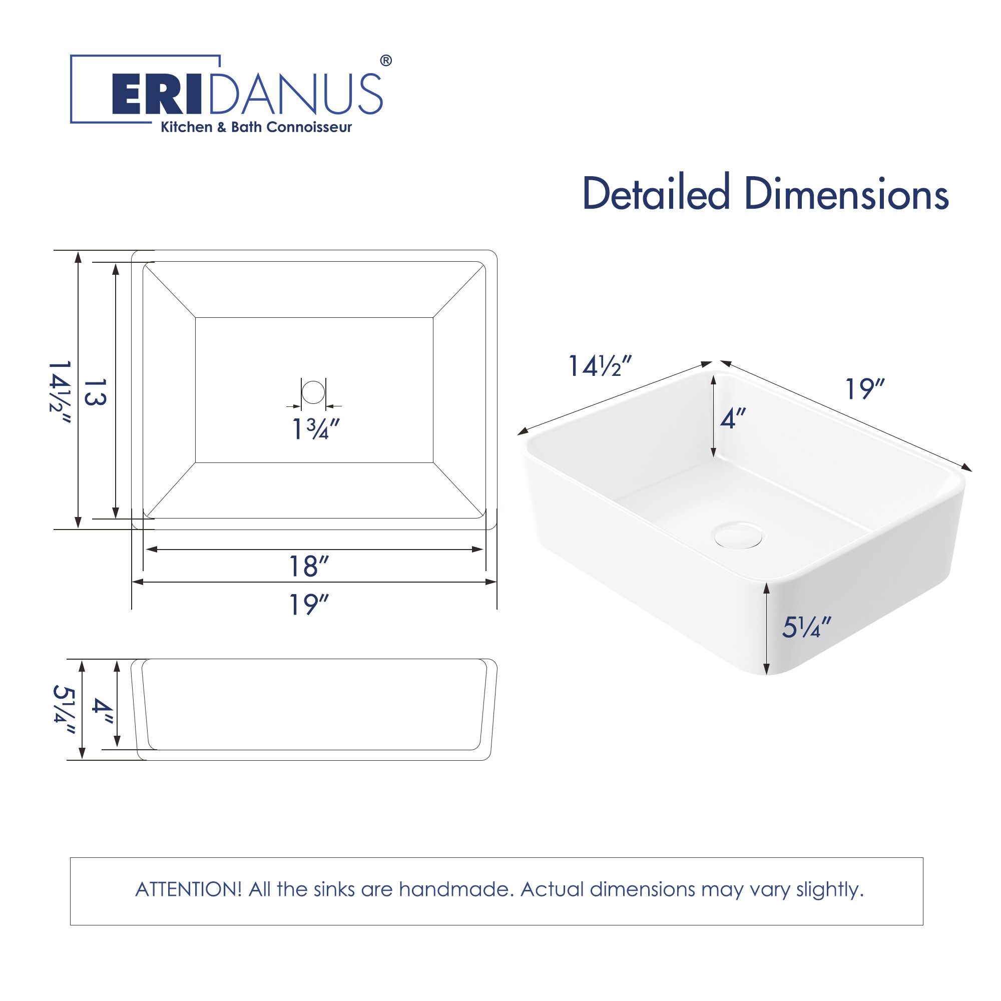 Eridanus ERI-VB-012 Bath-Sink - View #3