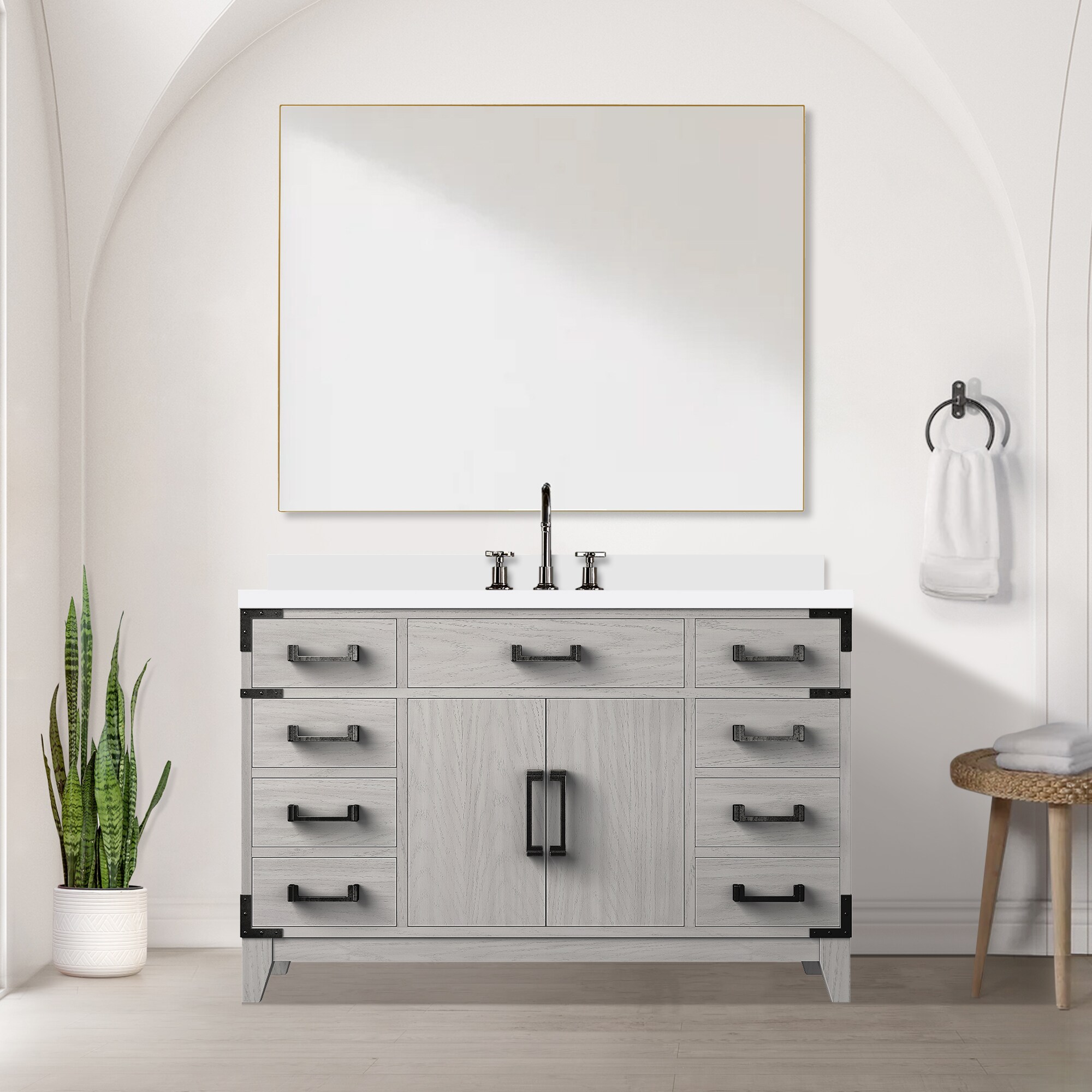 Lexora LVW48SM310 Bath-Vanity-Combo - View #5