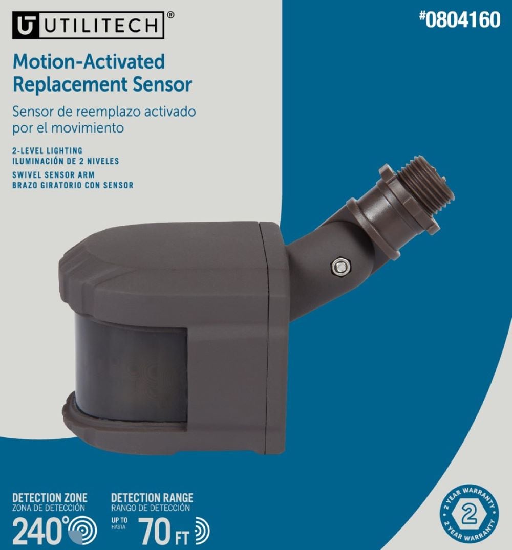 Utilitech motion activated replacement shop sensor