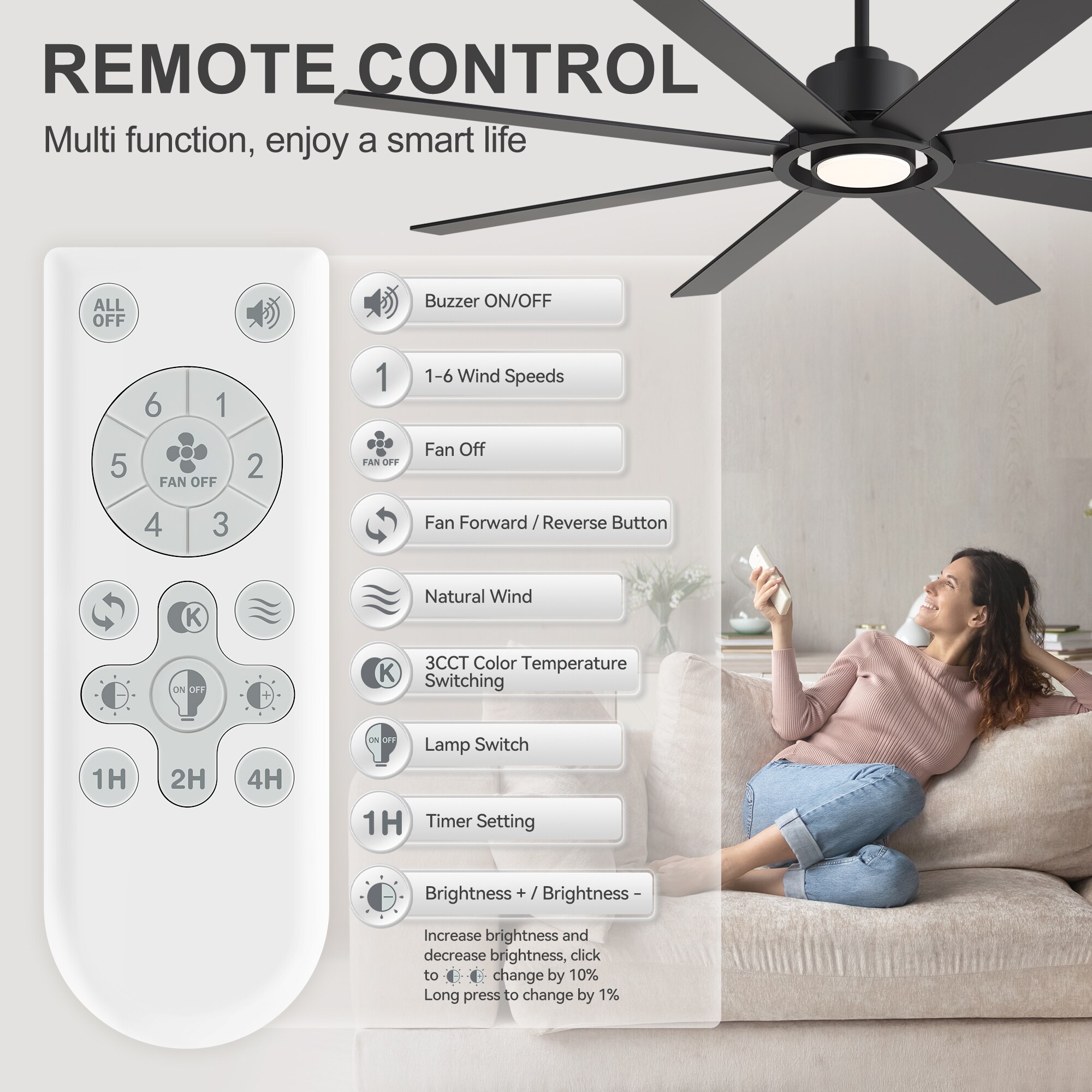 Breezary 30040-AB Ceiling-Fans - View #6