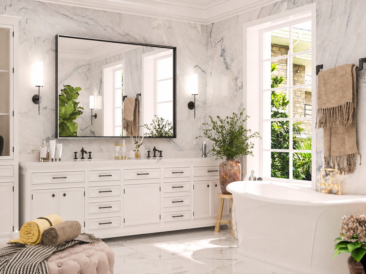 LAIFUCAM LLA0711A071 Framed-Bath-Mirrors - View #2