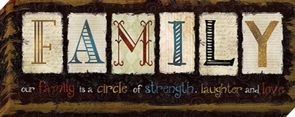 1607-8154LOW 14-in H x 37-in W Inspirational Print on Canvas