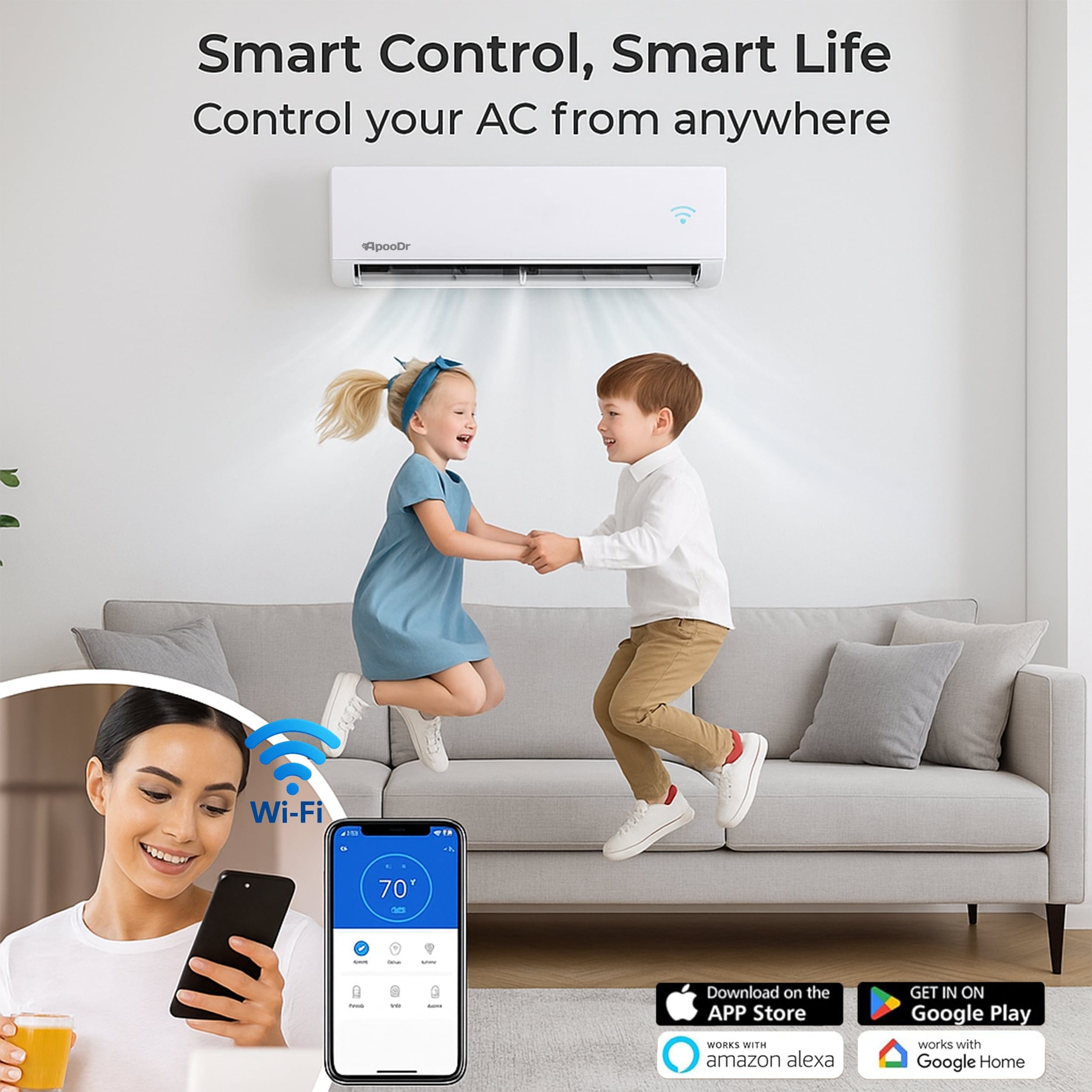 ApooDr AAG22-09H220V1B Ductless-Mini-Splits - View #3