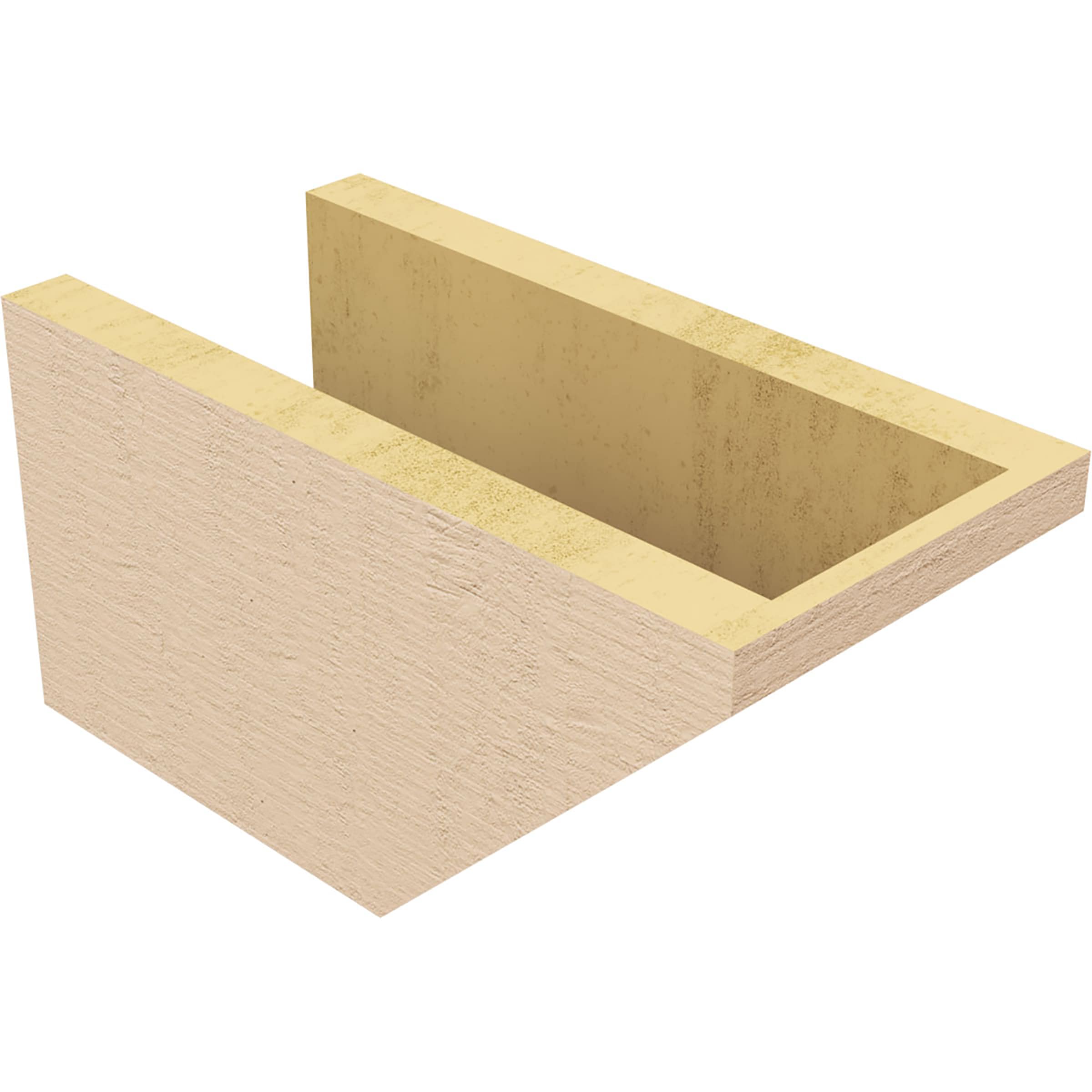 Ekena Millwork RFTU06X06X12CONRCPR Exterior-Brackets-Braces - View #5