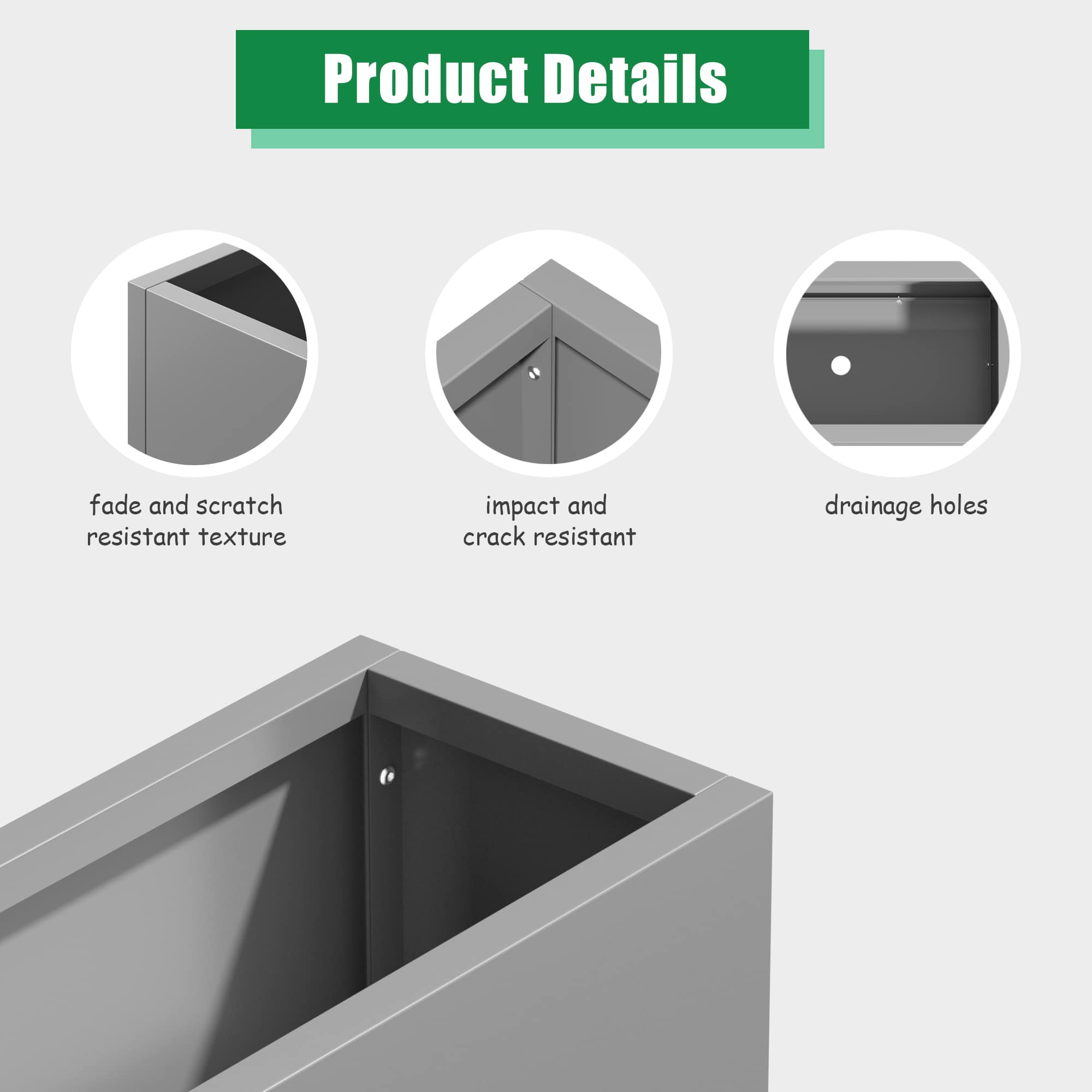 Aveyas LW0406-SYJHP-3 Planter-Window-Box - View #3