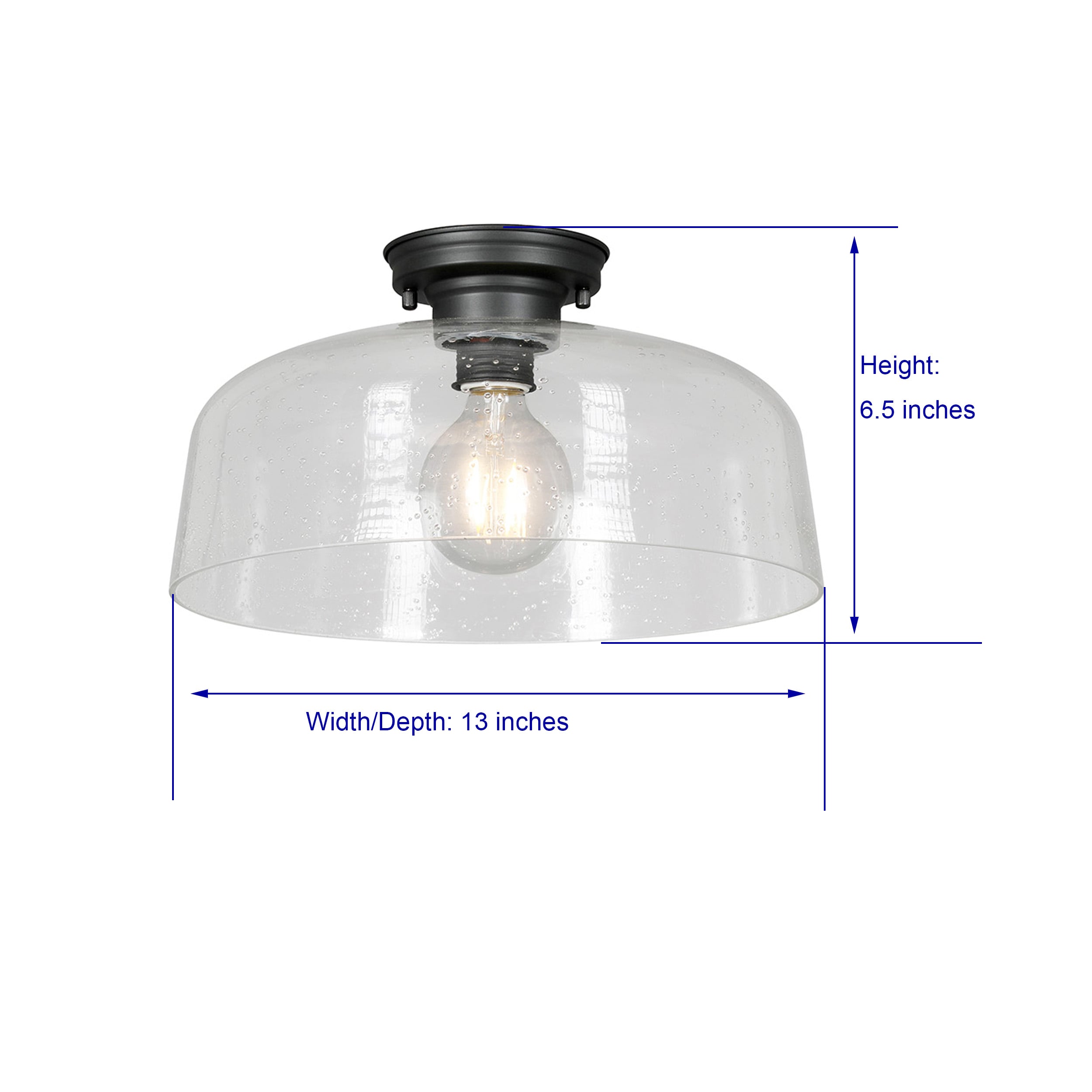 allen + roth KBH8001LX-01 flushmounts - View #5