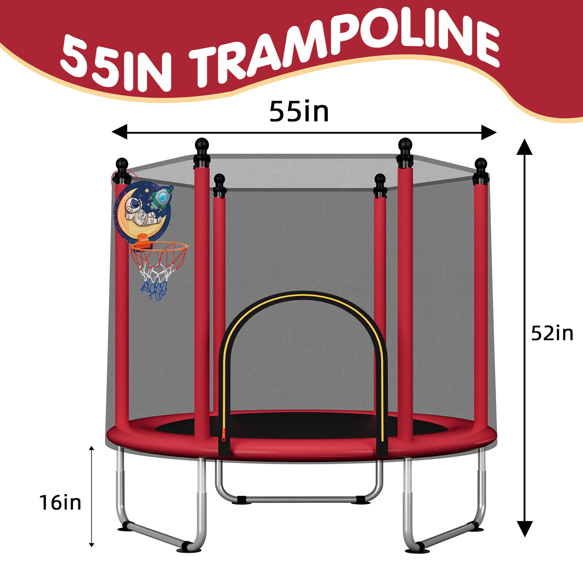 Fun Orange FUN25BC27 trampolines - View #2