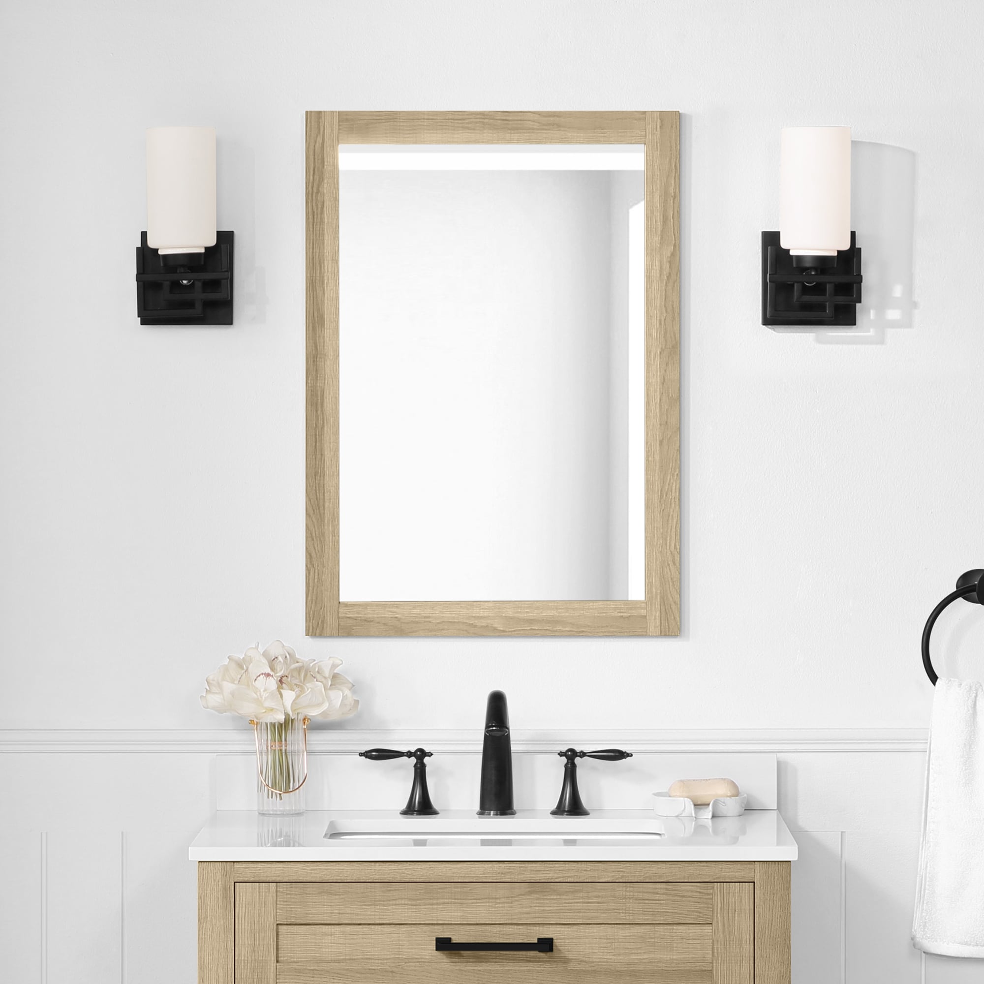 bathroom vanity mirror