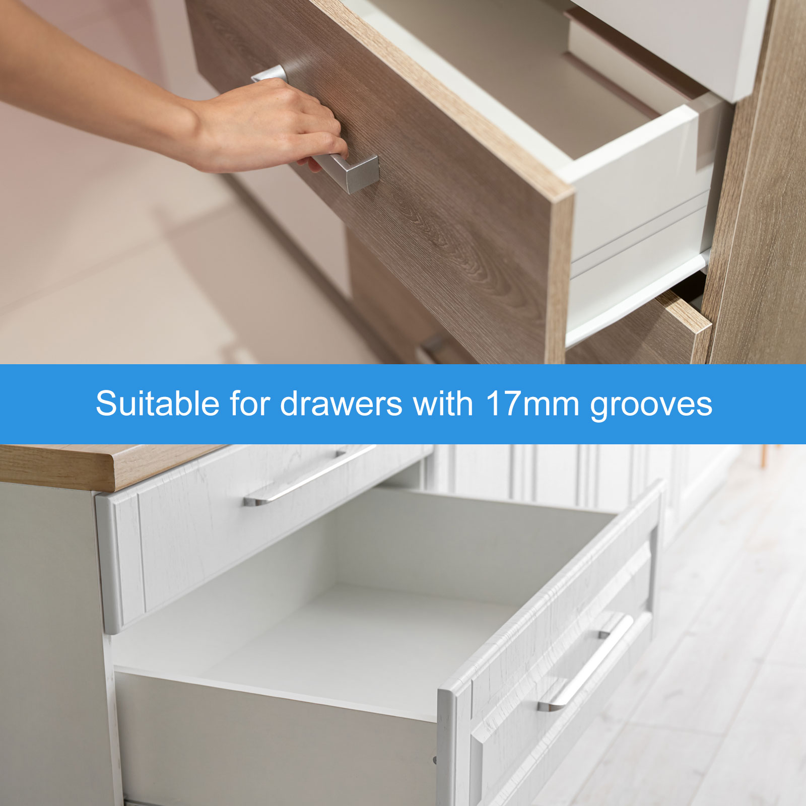 Unique Bargains S25092300UX2839 Drawer-Slides - View #5