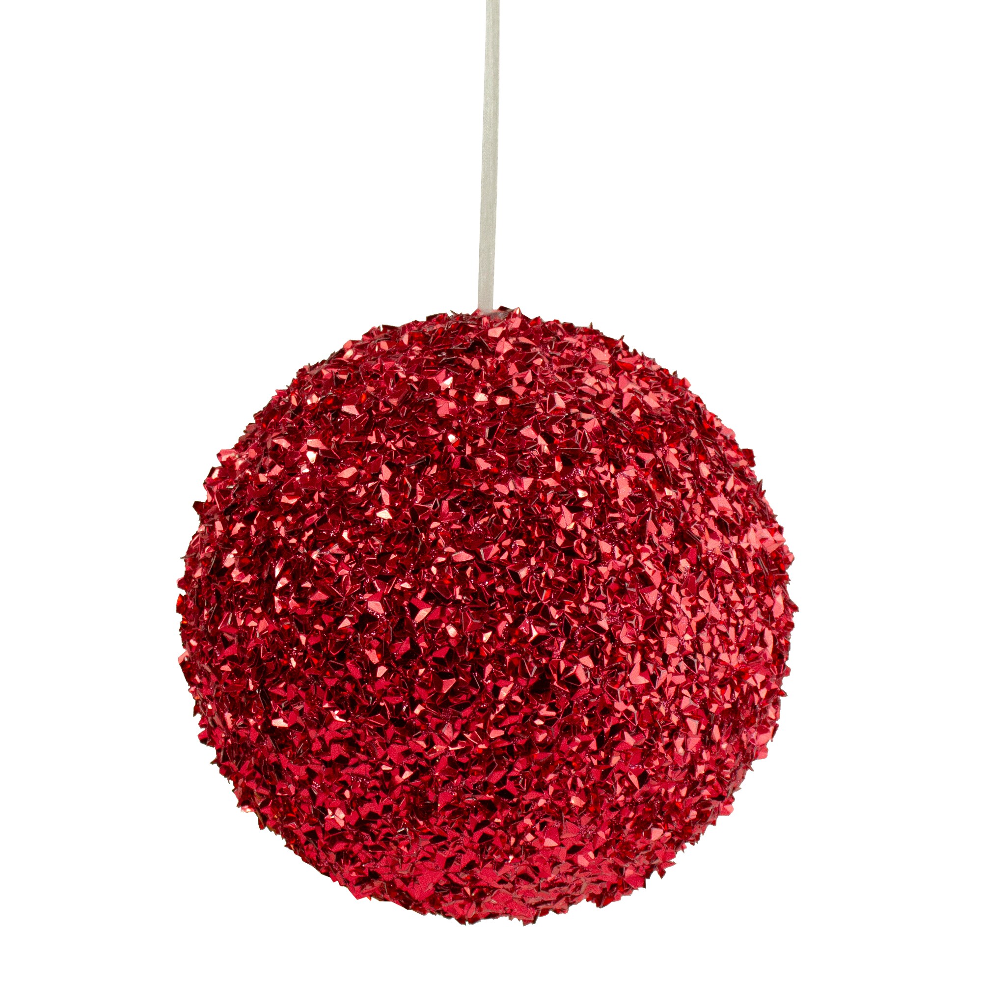 Northlight 34314319 Red Ball Standard Indoor Ornament Shatterproof