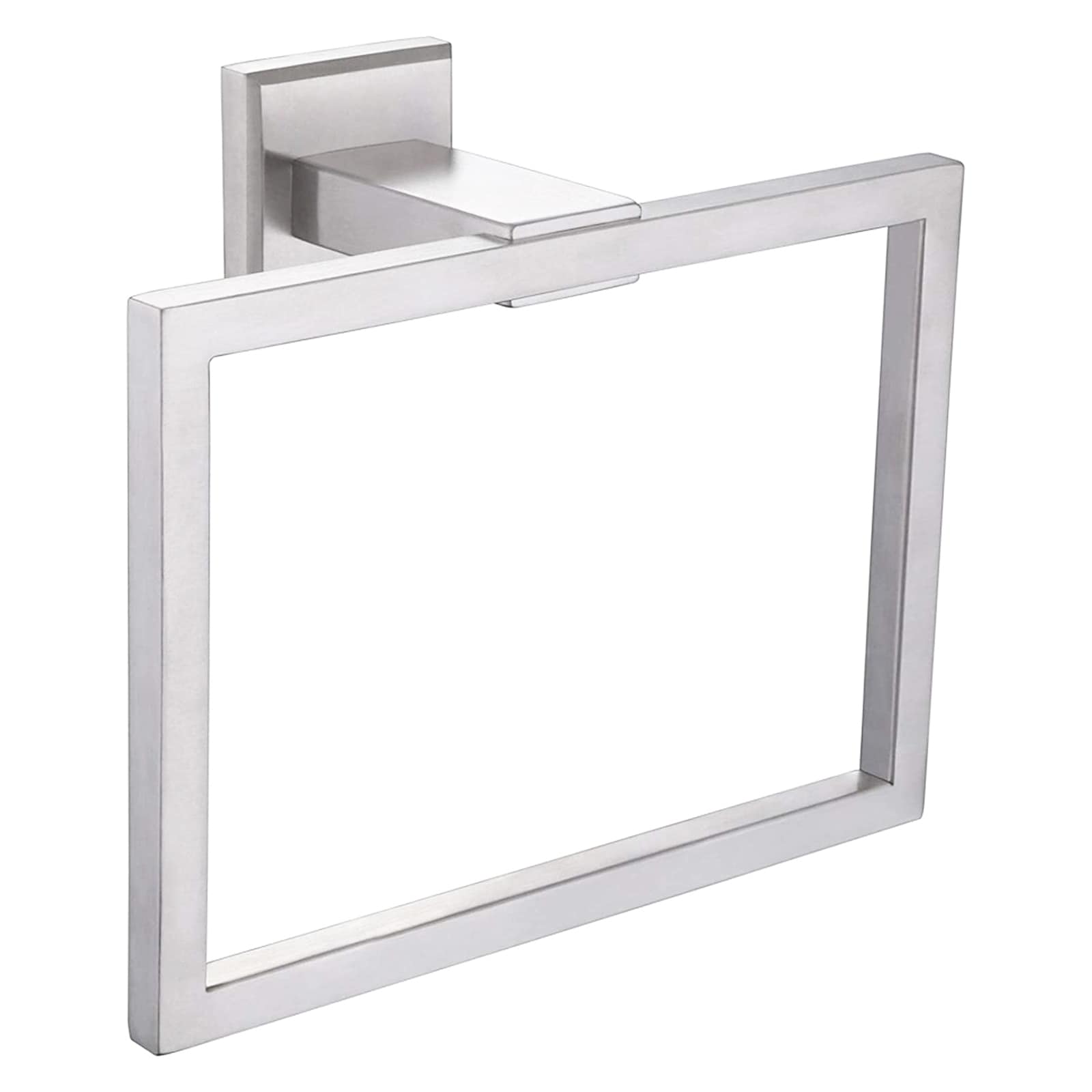 BWE A-91012-N-5 Urban Stream Brushed Nickel Wall mount Single Towel Ring