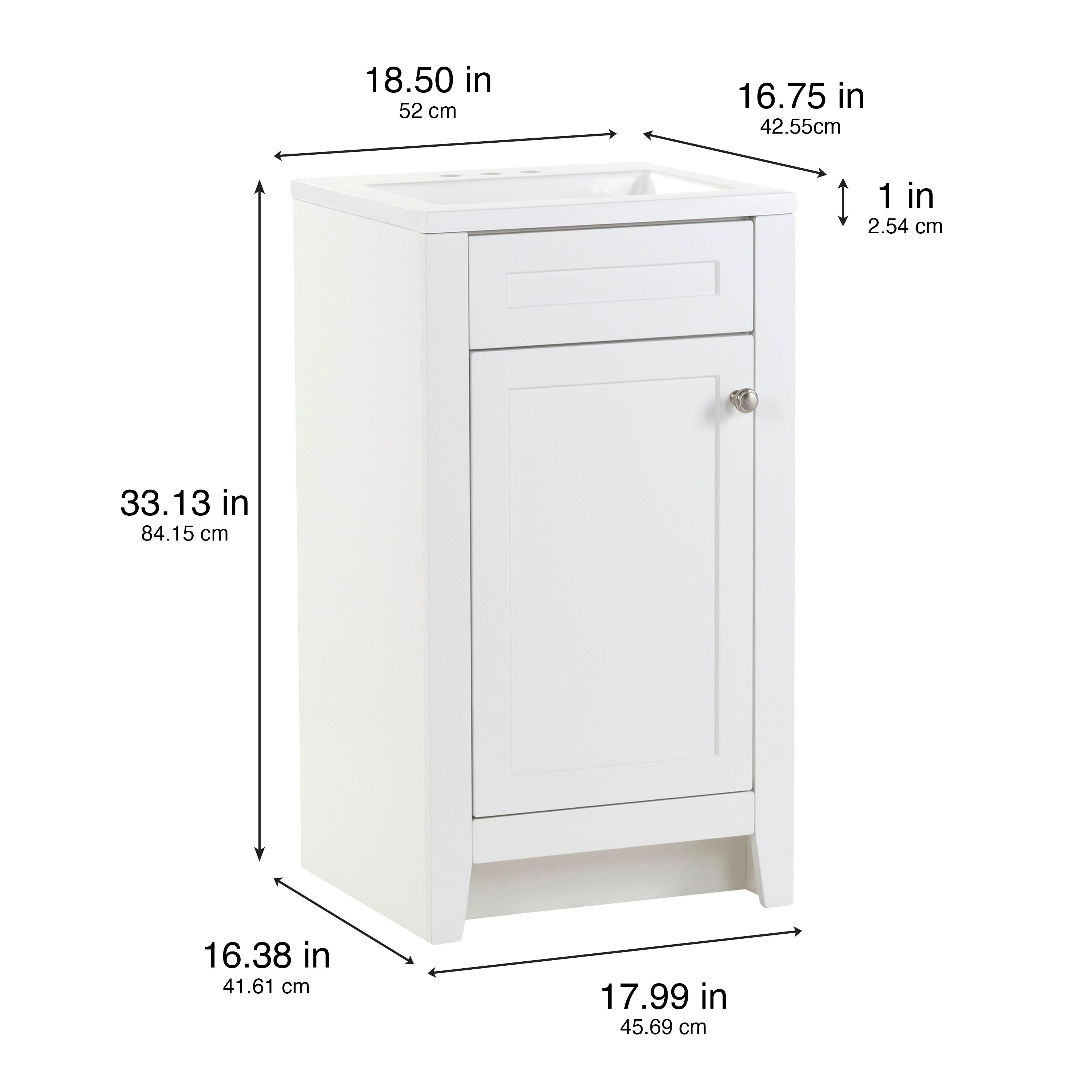 Diamond NOW C18W30126 Bath-Vanity-Combo - View #5