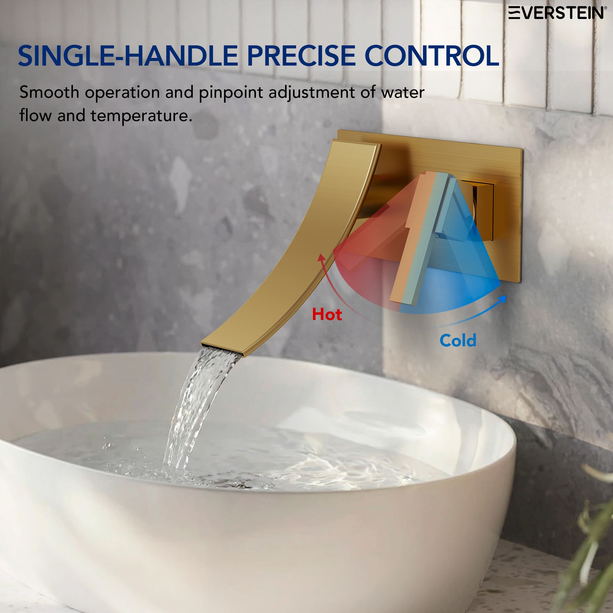 EVERSTEIN SFS-1305B-GD Lavatory-Faucets - View #5