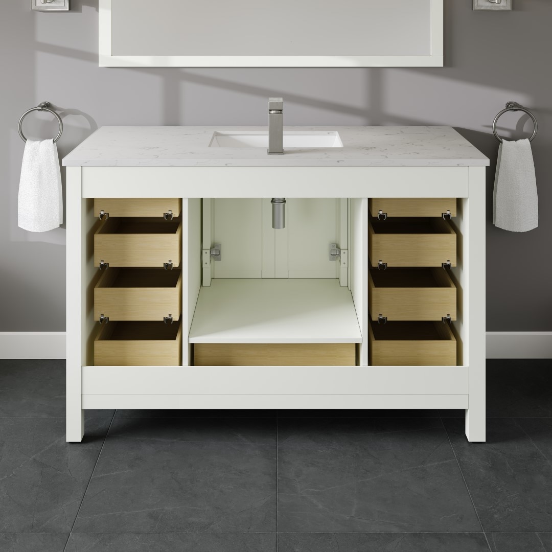Eviva TVN414-48X18WH Bath-Vanity-Combo - View #7