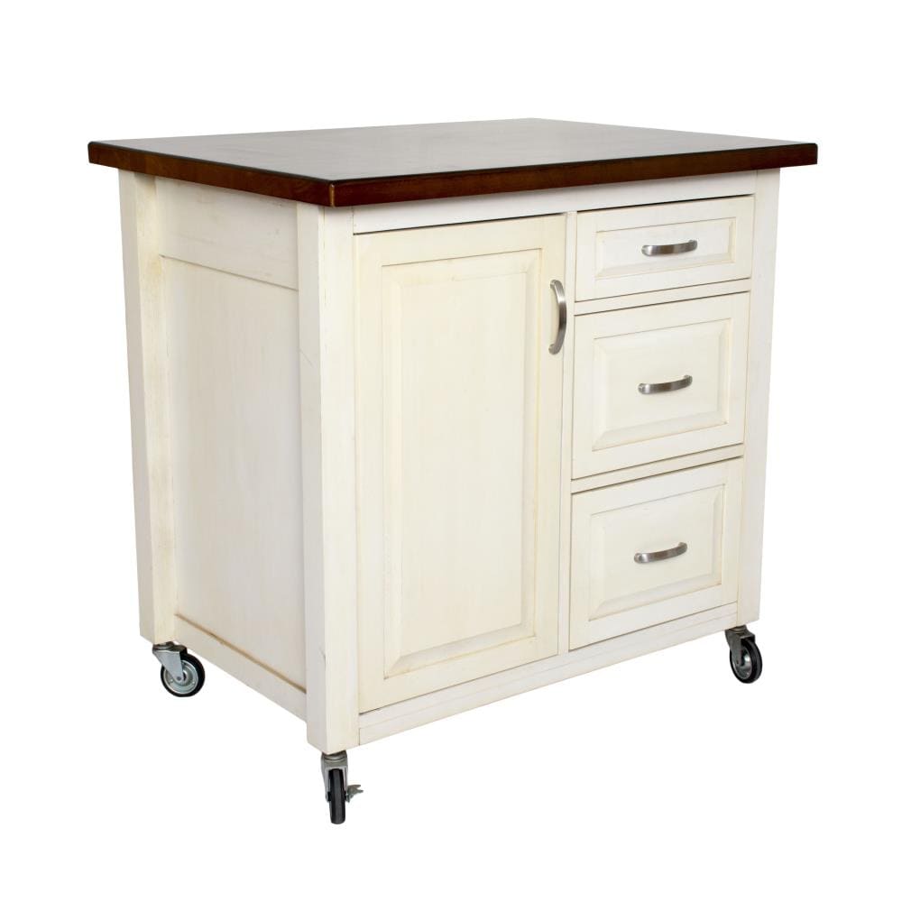 Sunset Trading Top Kitchen Cart at Lowes.com