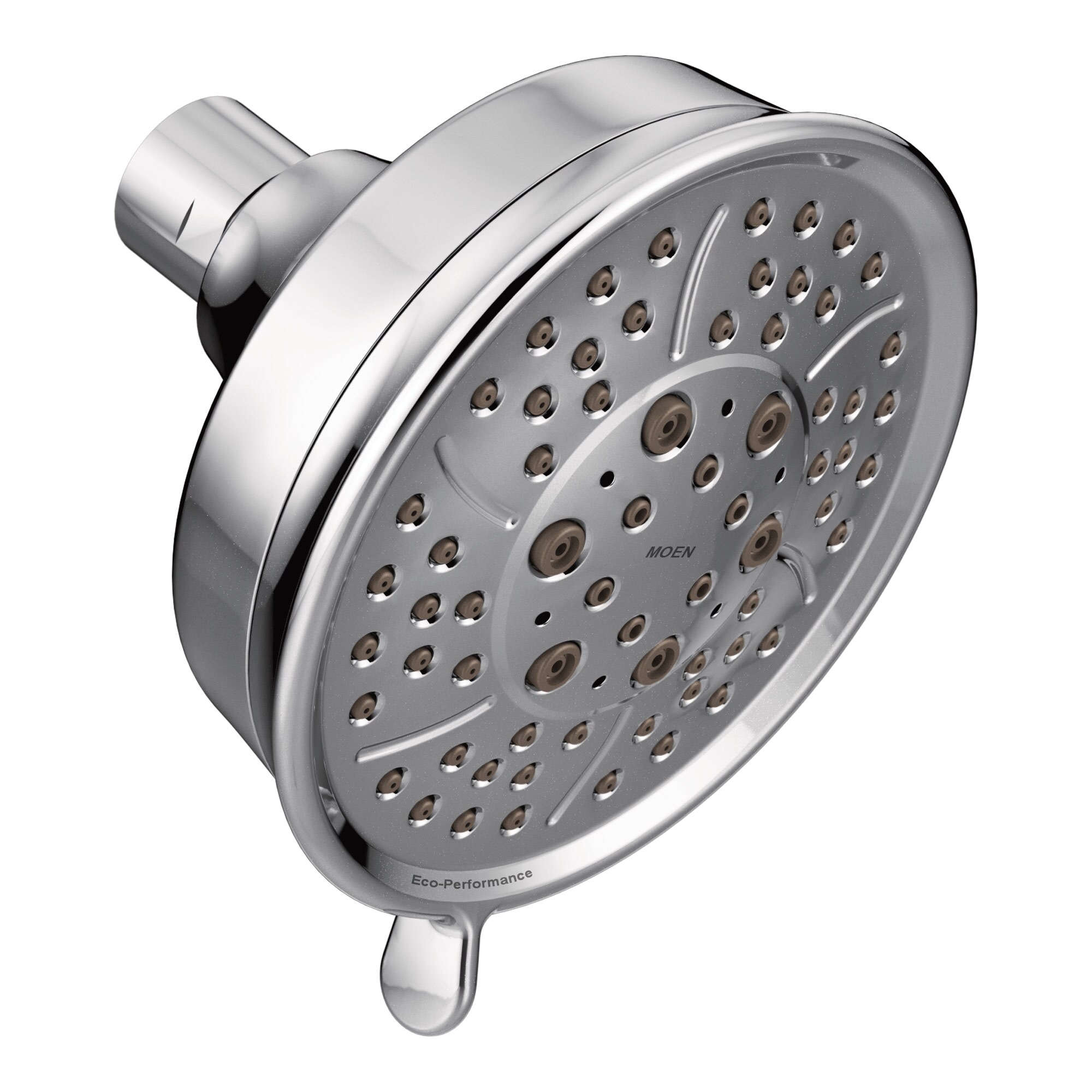 Moen 3638EP Transitional 4 -Spray Chrome 4.38-in Round Fixed Shower Head 1.5 GPM