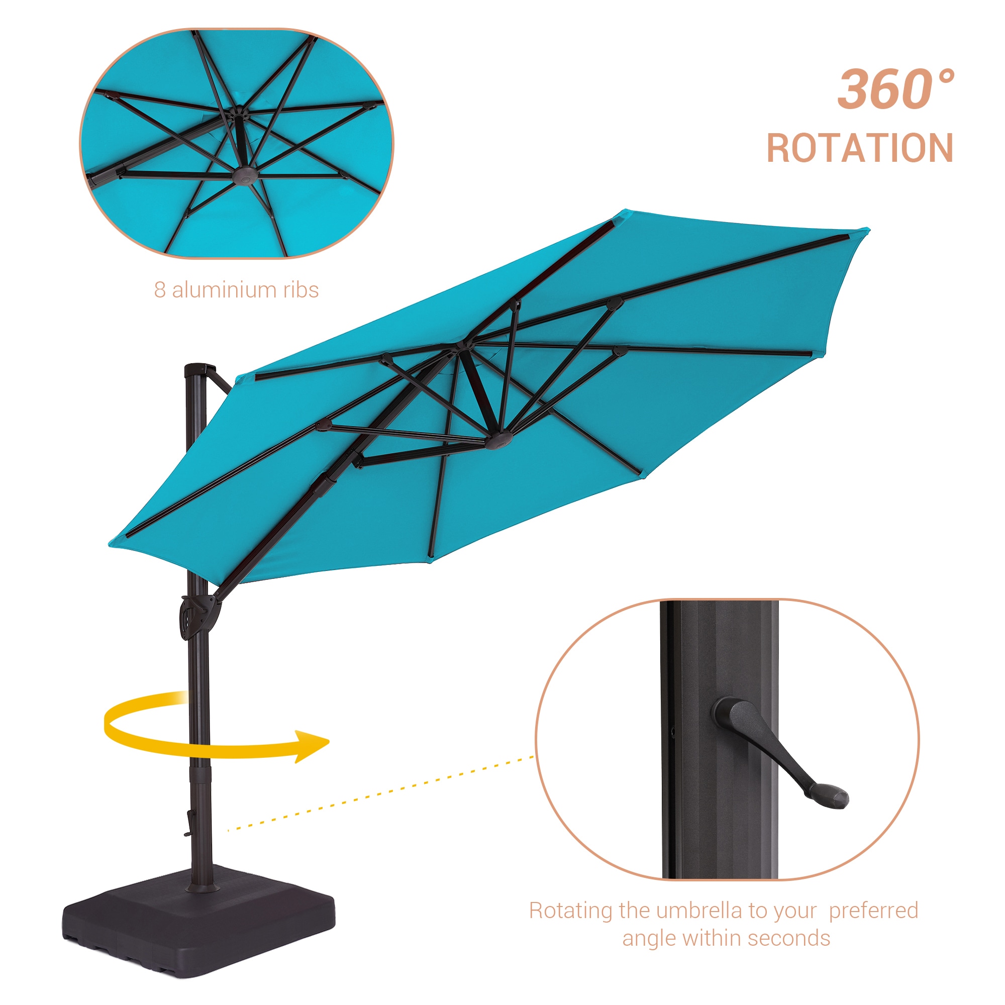 ACEGOSES LW-1159LB-LED-WB Umbrellas-2 - View #6