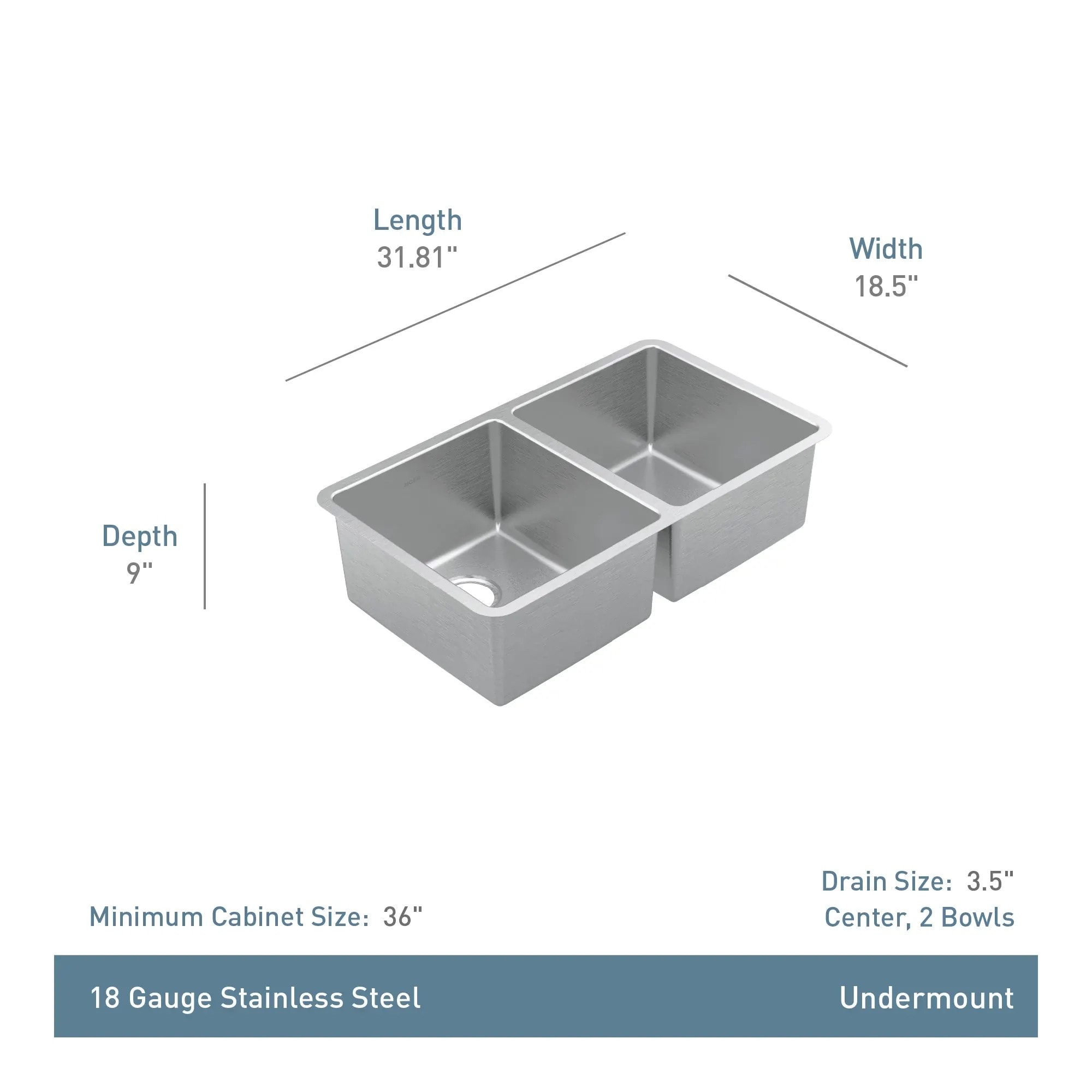 Moen GS18259B Kitchen-Sinks - View #4