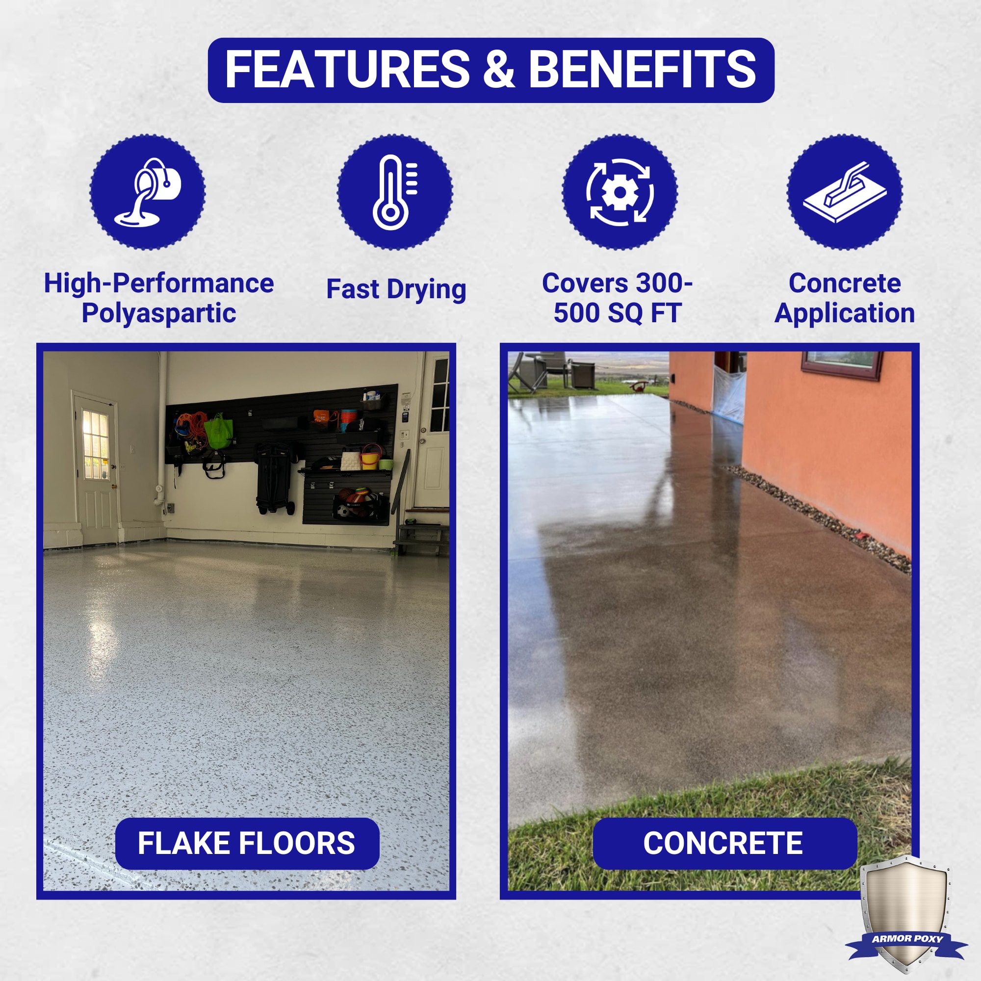 Armorpoxy 160020 Garage-Floor-Epoxy - View #4