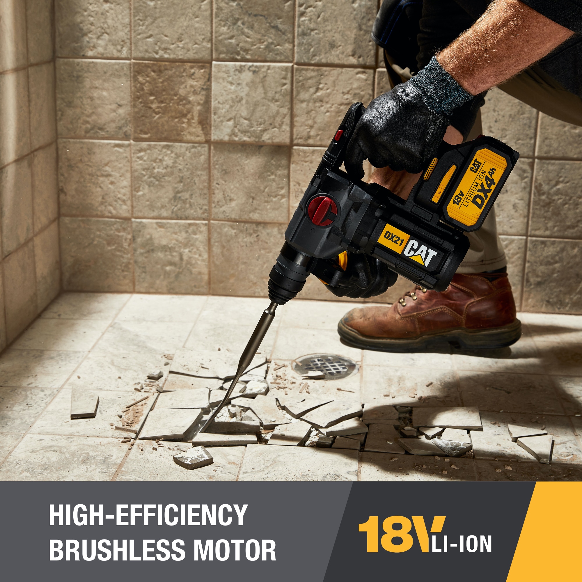 Cat DX21 Cordless-Rotary-Hammers - View #5