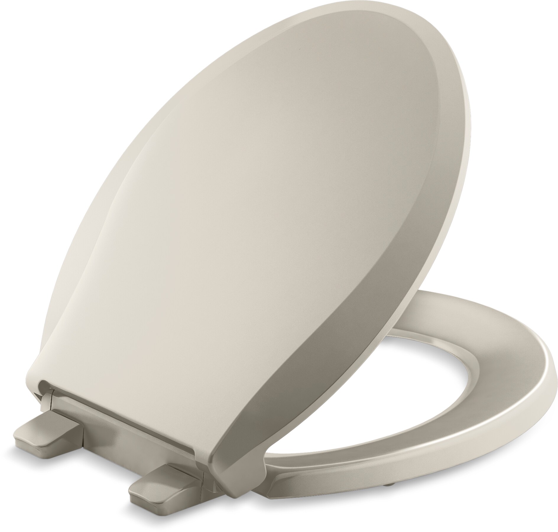 KOHLER Plastic Sandbar Round Soft Close Toilet Seat in the Toilet Seats ...