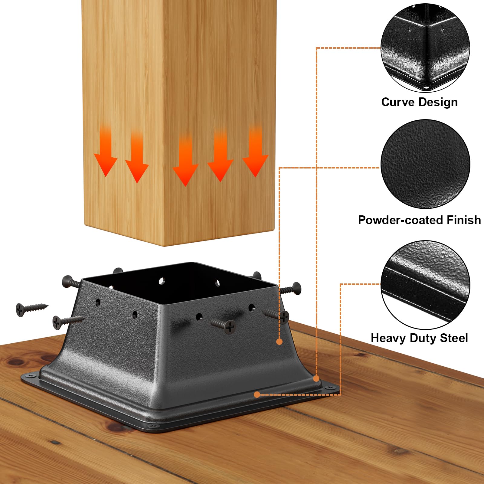 Afoxsos LAF0719F078 Deck-Adapters - View #3
