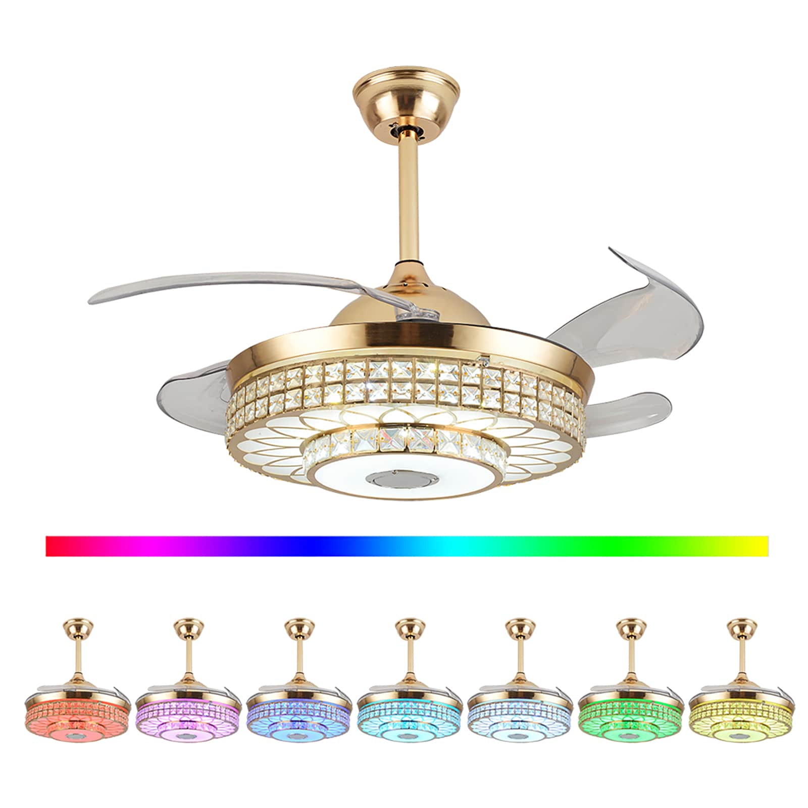Oukaning HG-HSYXF-4271-US-1 Ceiling-Fans - View #3