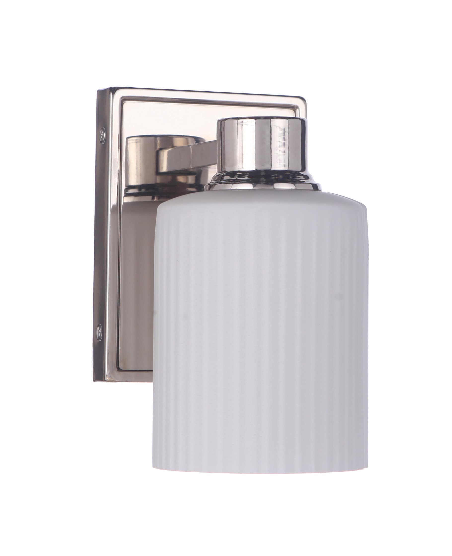 Craftmade 12905PLN1 Bretton 8-in 1 -Light Polished Nickel Traditional Vanity light