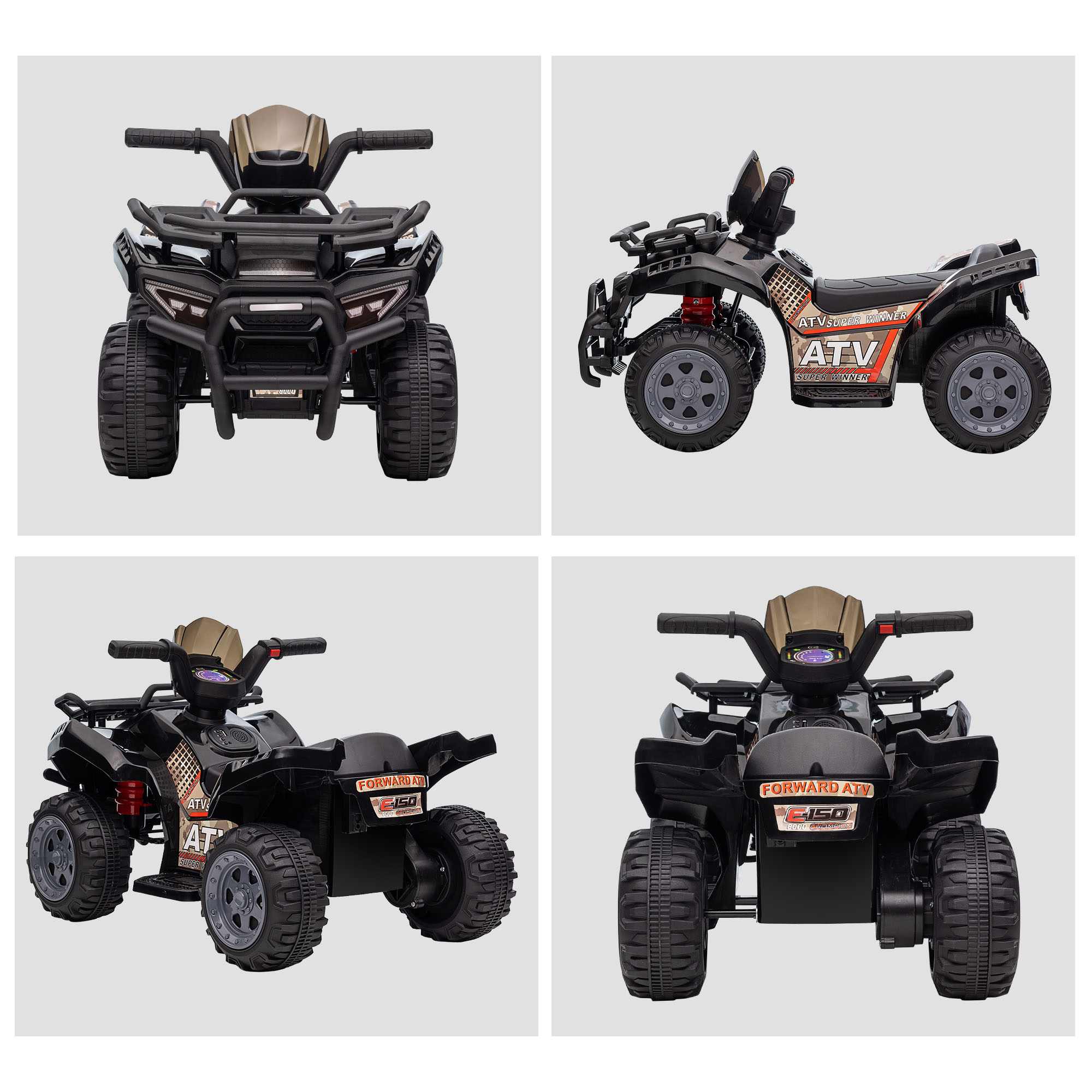 Aosom 370-189V80BK Play-Toys - View #4