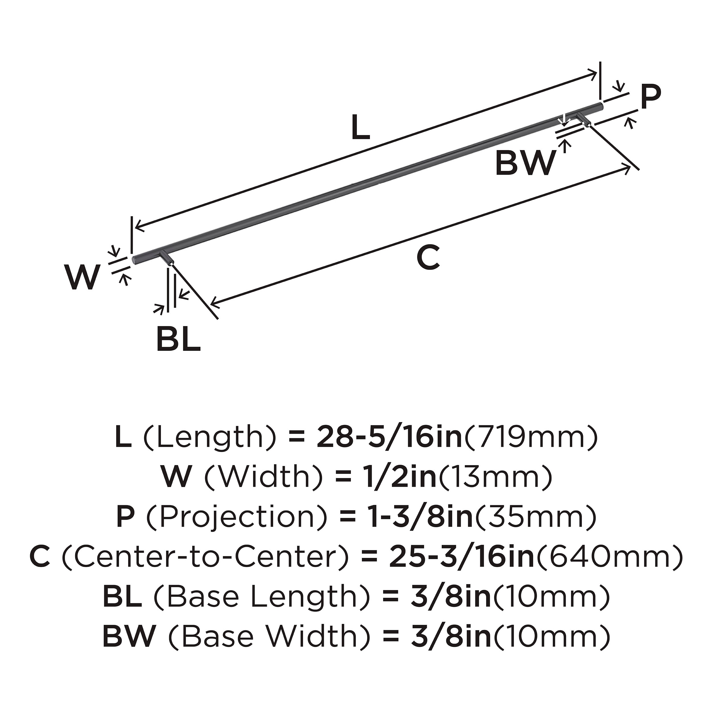 Amerock BP19018MB Cabinet-Pulls - View #5