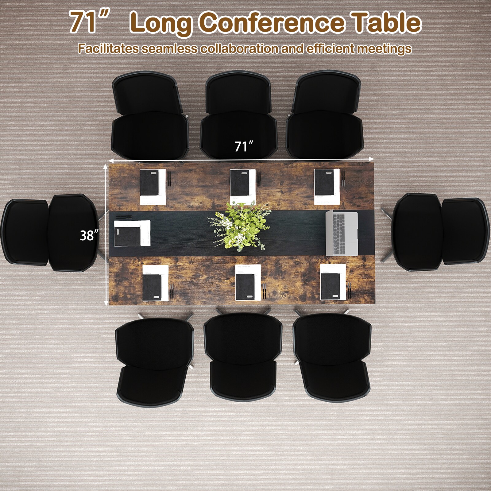 Slickblue D-CO-YG85011BC desks - View #5