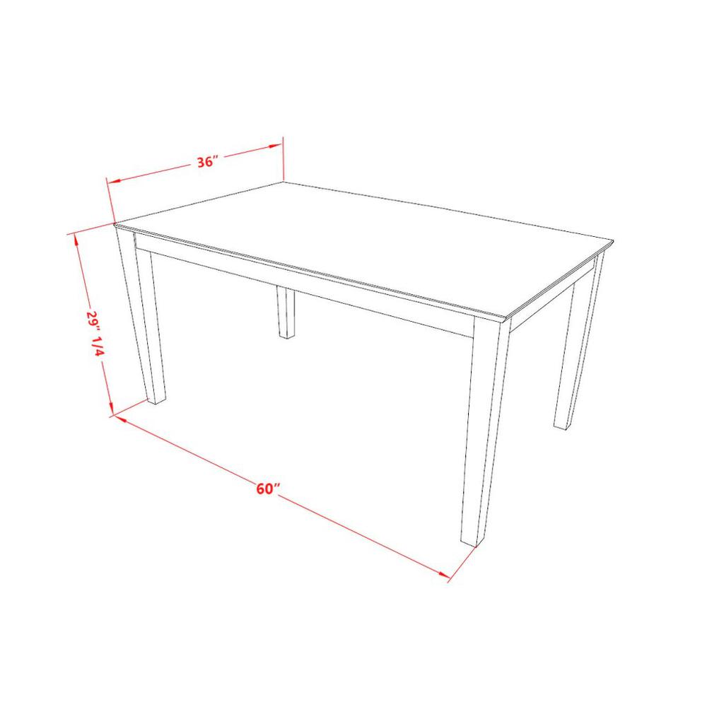 East West Furniture CAT-OAK-S Dining-Tables - View #3