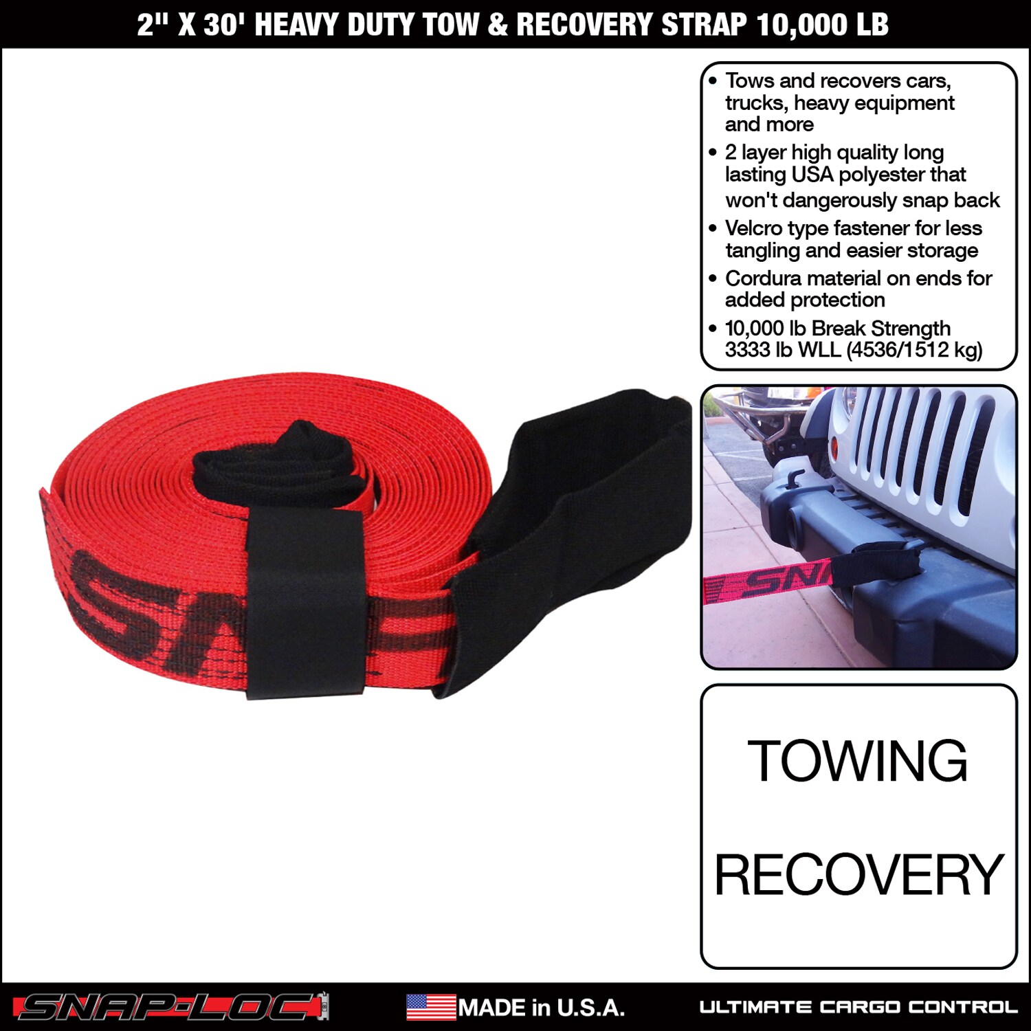 Snap-Loc SLTT230K10R Tie-Downs - View #2
