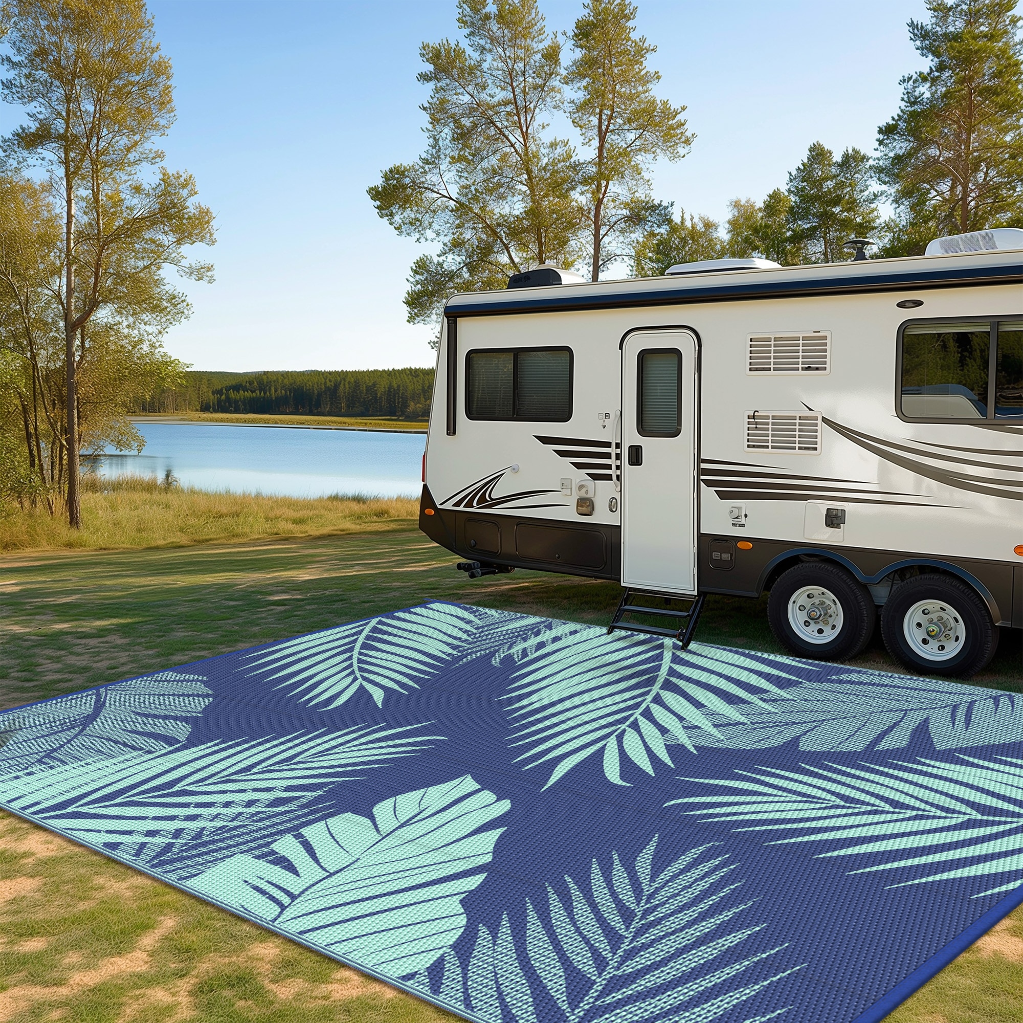 BAVNI PD17-ROYALBLUE-6X9 rugs - View #6