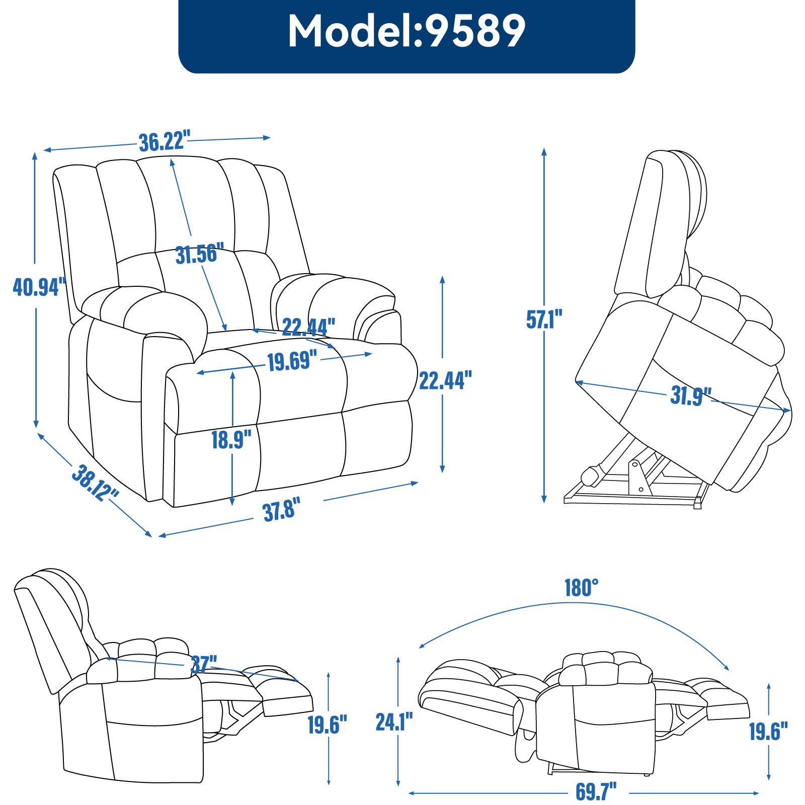 Bayfeve BF-206477-IN recliners - View #6
