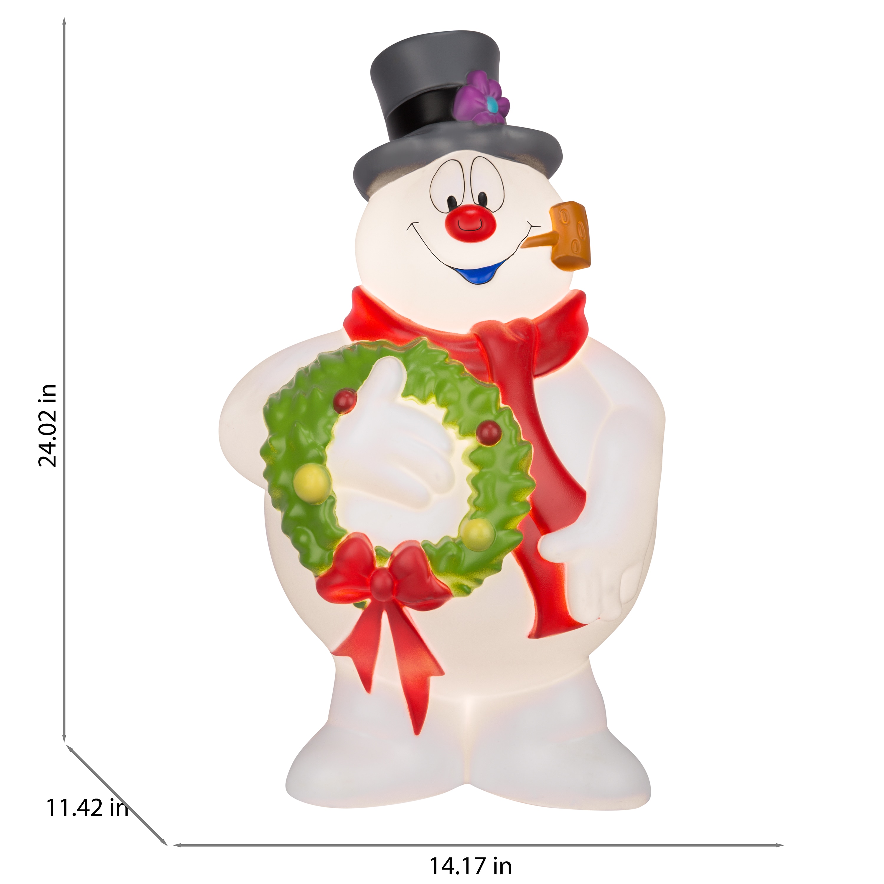 Snowman/Wreath hot Blow Mold