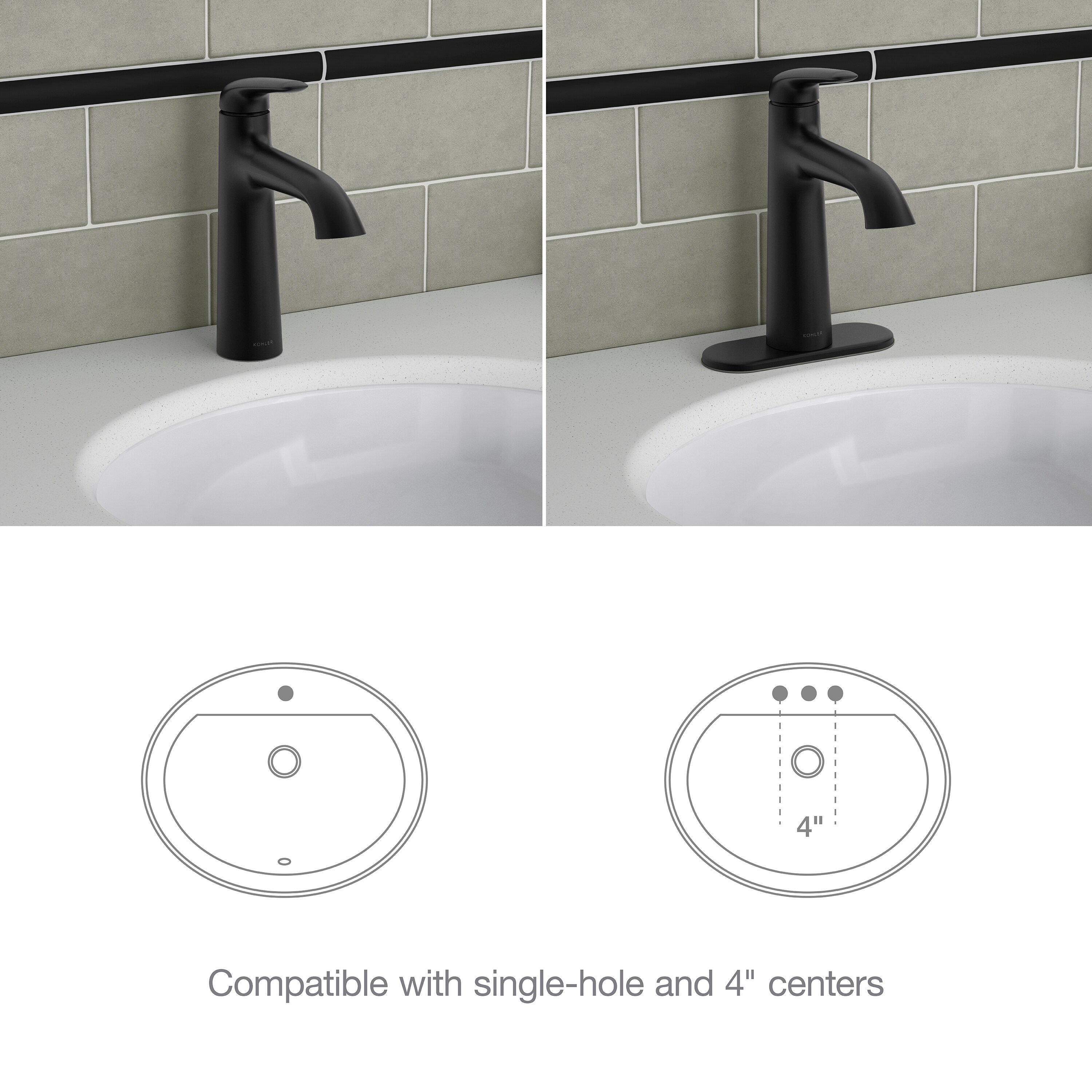 KOHLER K-R33046-4D-BL Lavatory-Faucets - View #9