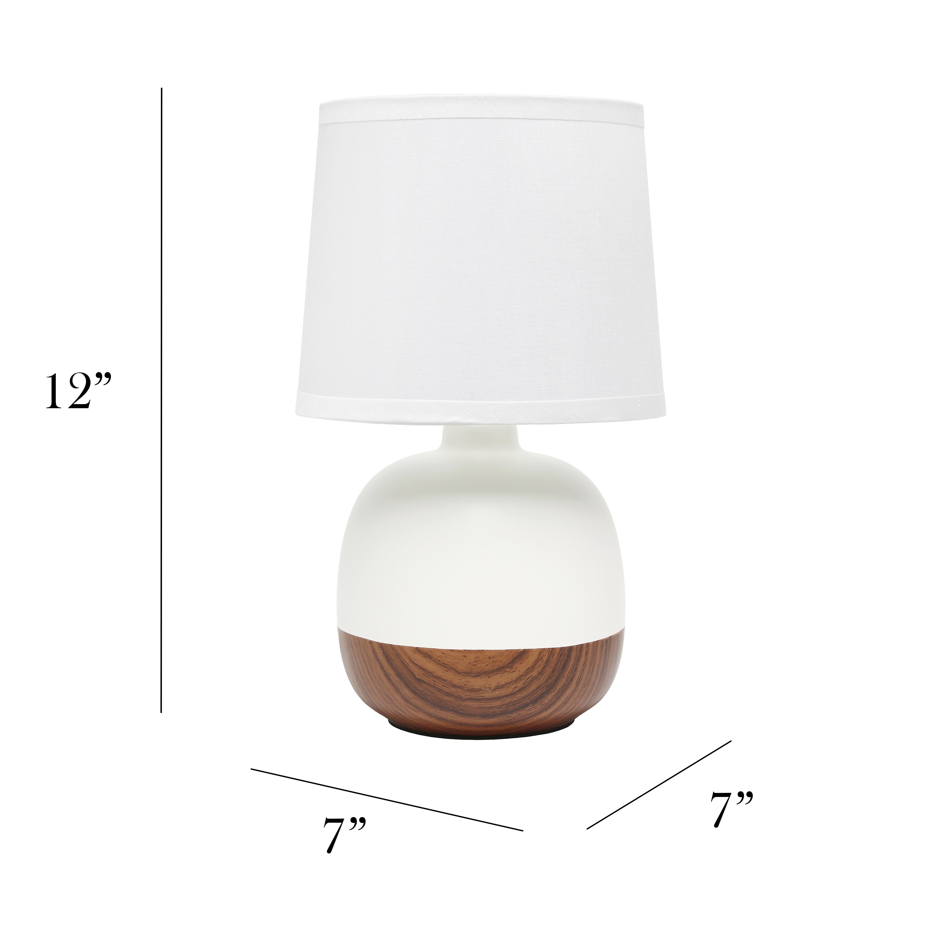 Simple Designs LT2078-DWW Table-Lamps - View #3