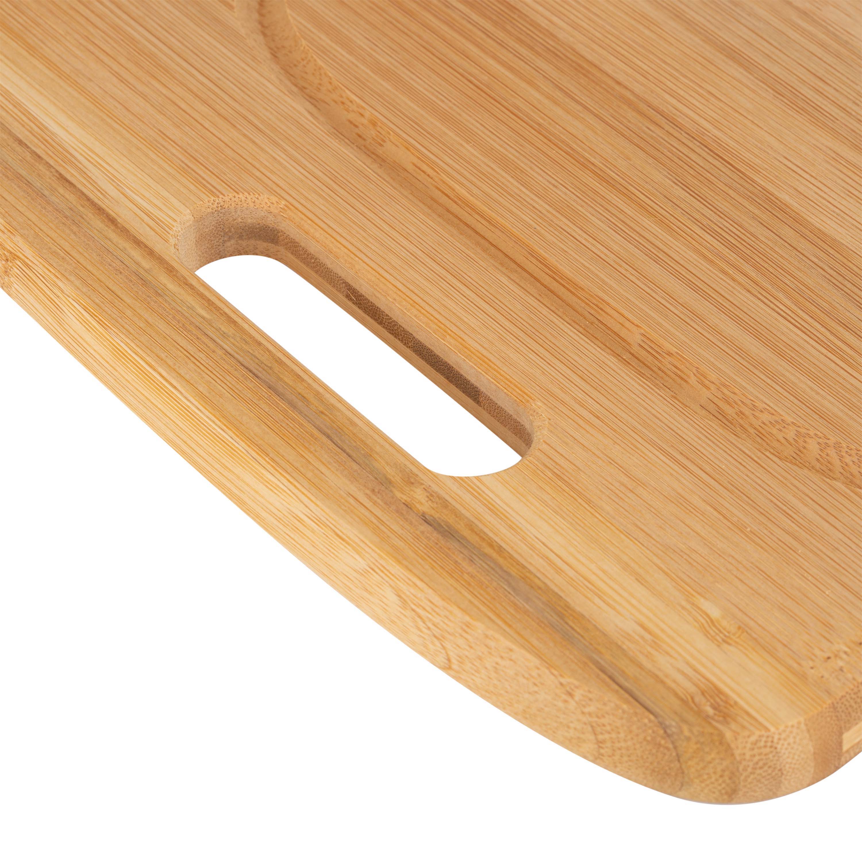 Kitchen Details Bamboo Cutting Board 13.78-in L x 9.84-in W Wood Cutting  Board in the Cutting Boards department at