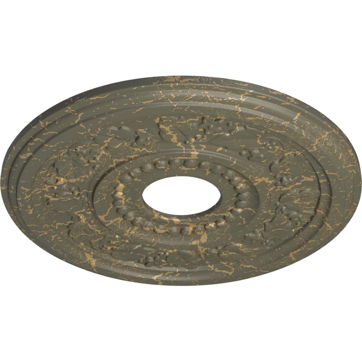 Ekena Millwork CM16GNWHC Ceiling-Medallions - View #2