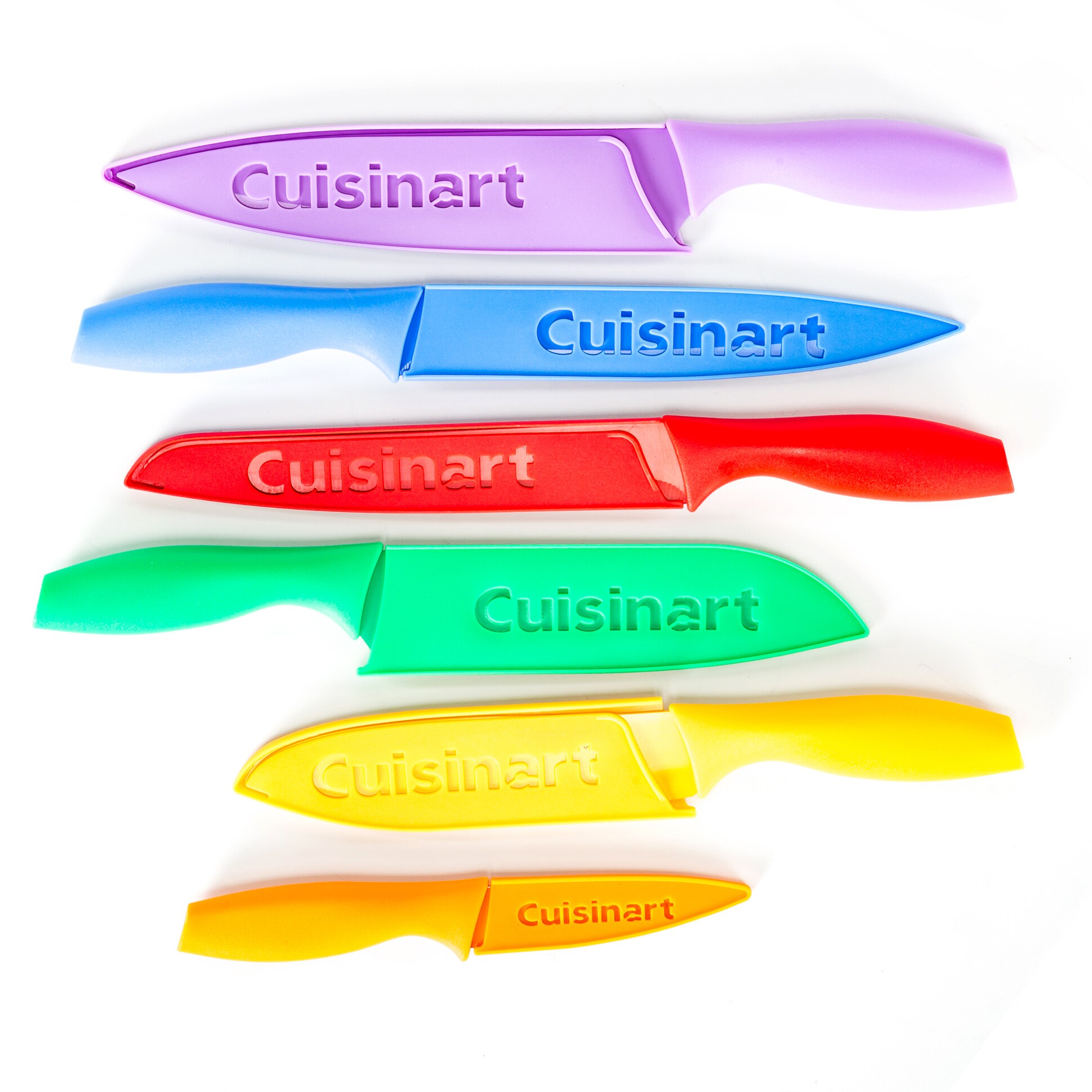  Cuisinart 12-Piece Kitchen Knife Set, Multicolor Advantage  Cutlery, C55-01-12PCKS: Boxed Knife Sets: Home & Kitchen