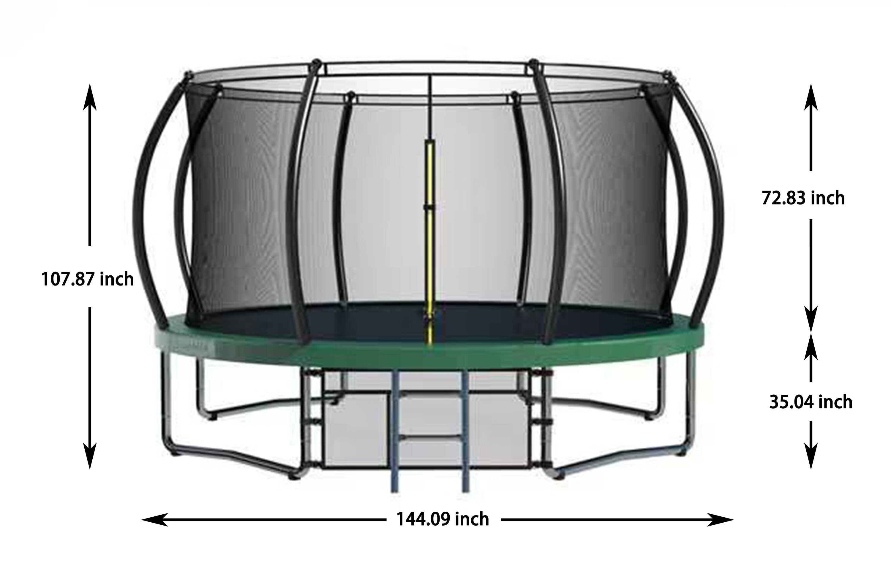 Kahomvis MERS-QPW1-148 trampolines - View #2