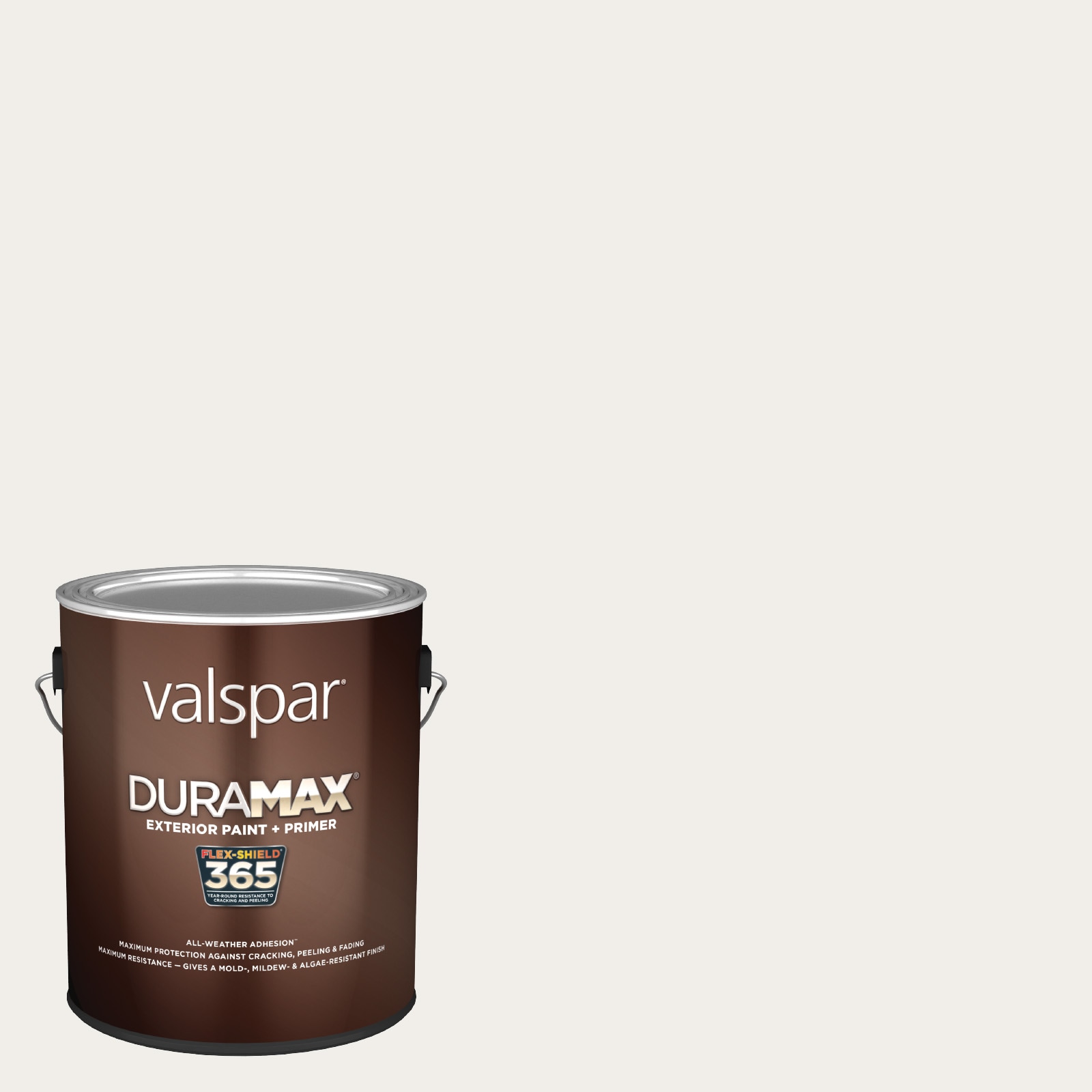 Valspar 7006-4-75381 Duramax Satin Bistro White 7006-4 Latex Exterior Paint + Primer ( 1-gallon )