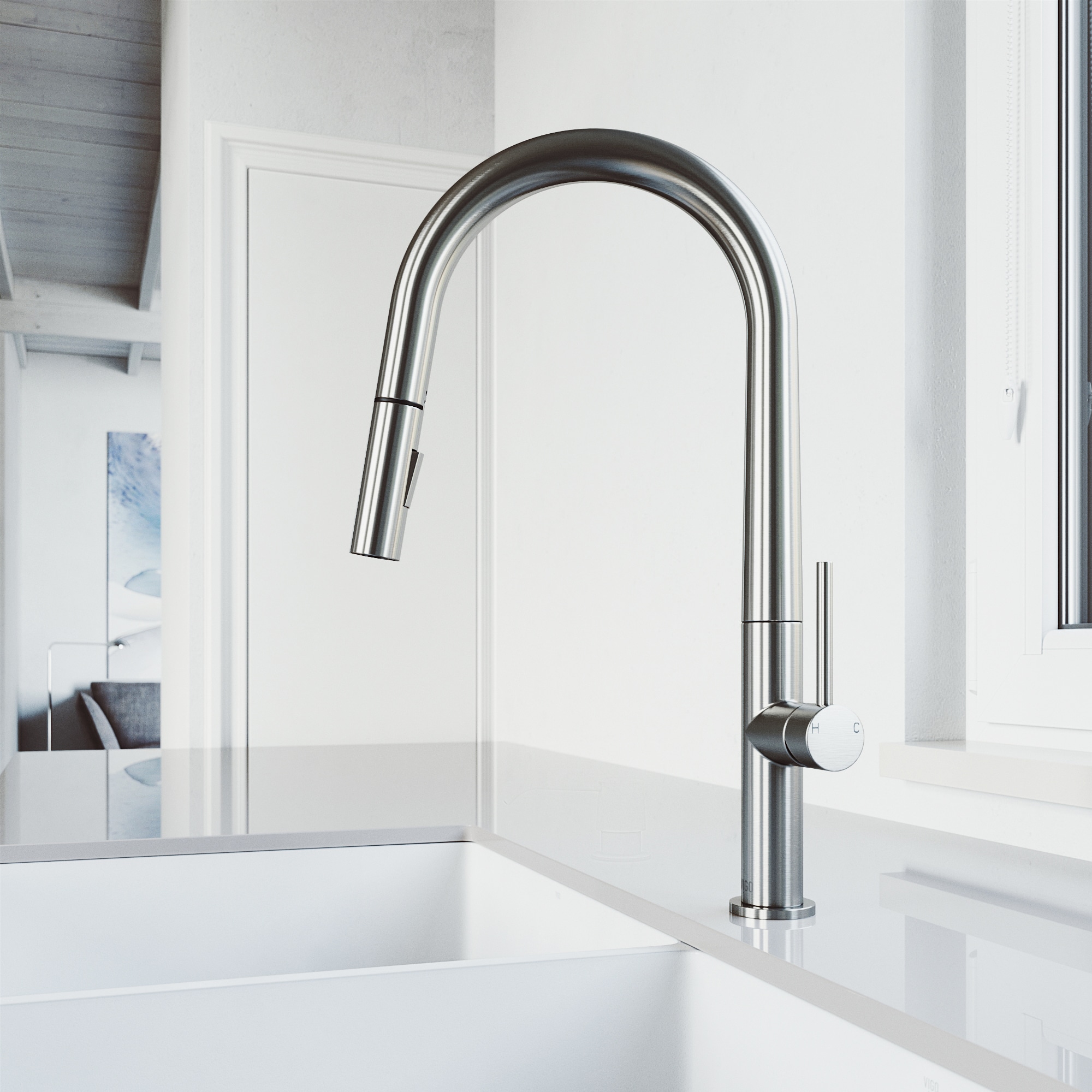 VIGO VG02029ST Kitchen-Faucets - View #2