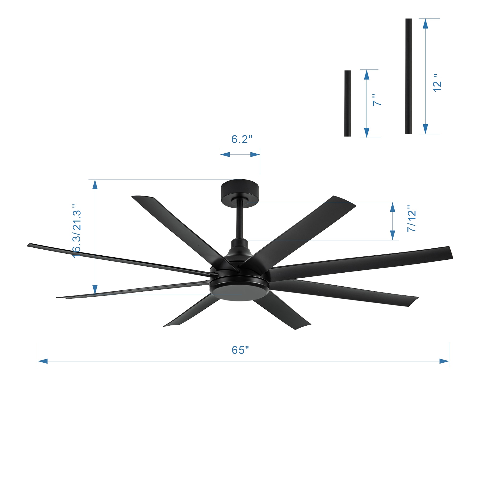 Breezary 30012-AB-NL Ceiling-Fans - View #11