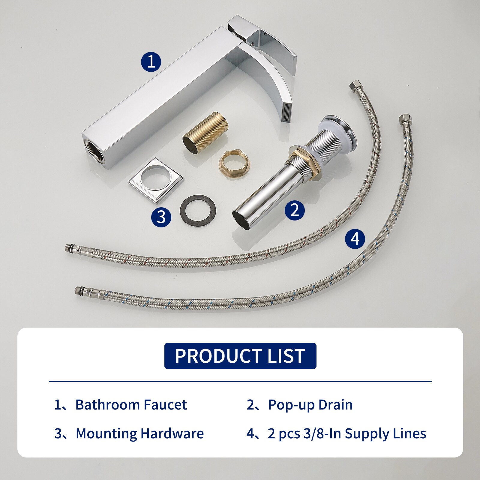 BWE A-96026H-C Lavatory-Faucets - View #7