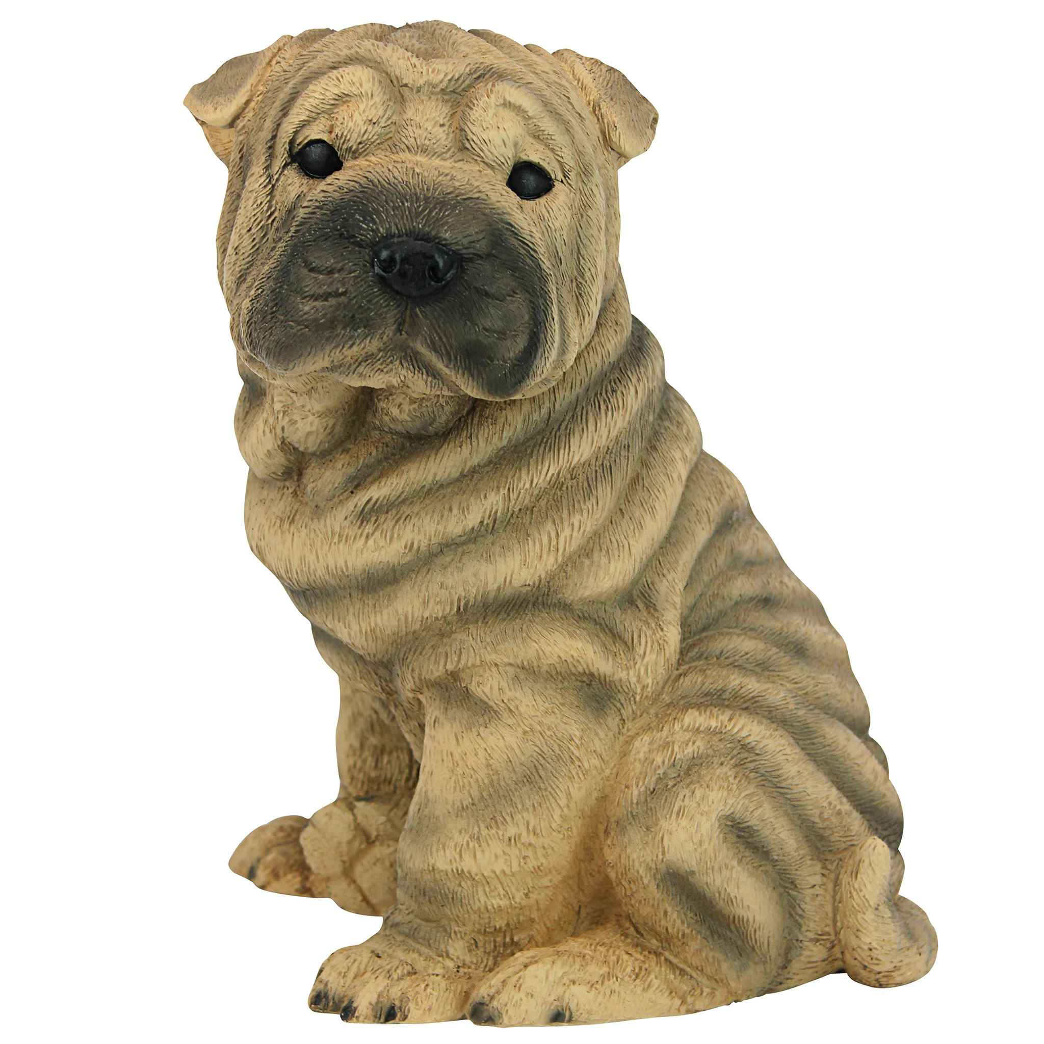 Design Toscano CF371 9.5-in H x 7-in W Multiple Colors/Finishes Dog Garden Statue