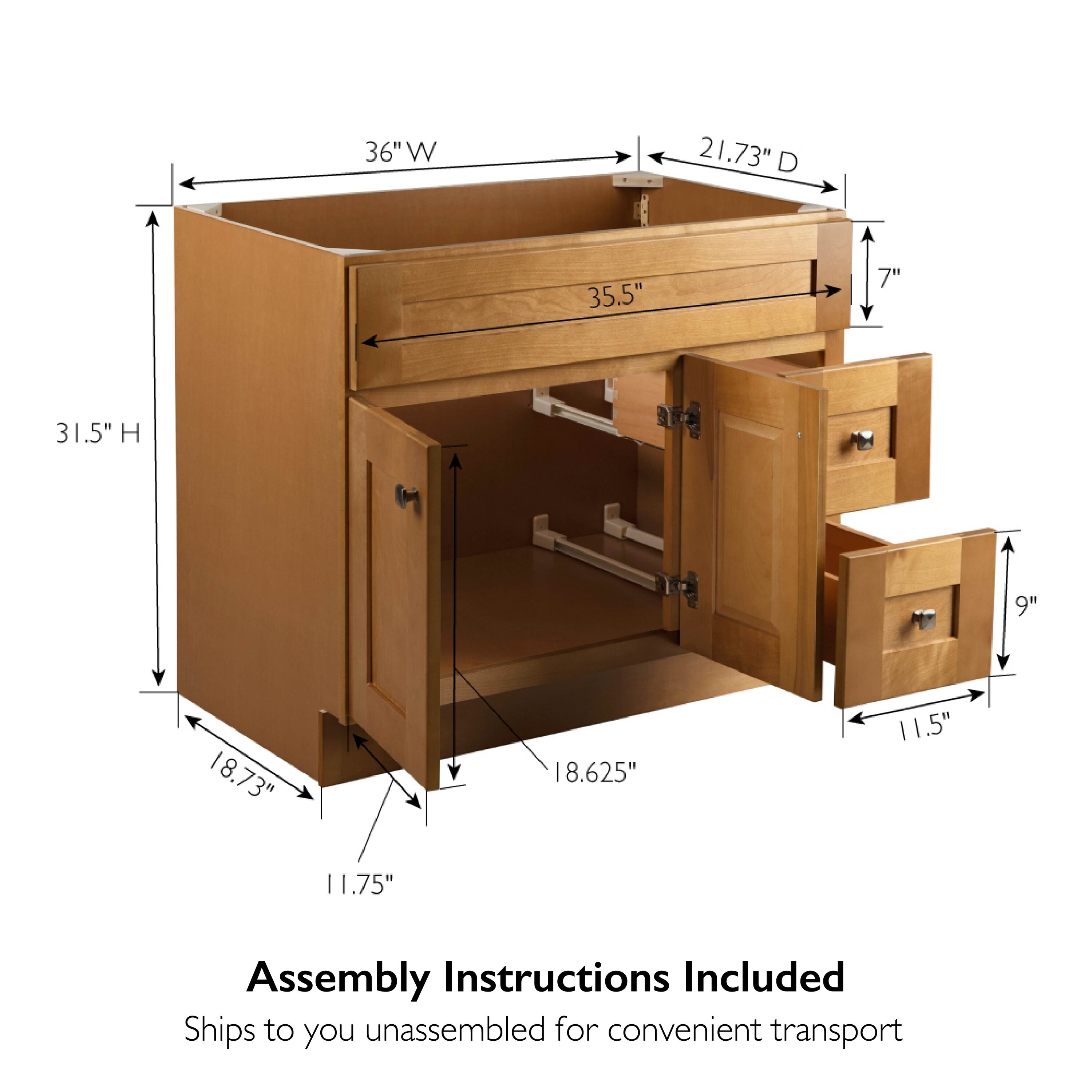 Design House 587139 vanities - View #3