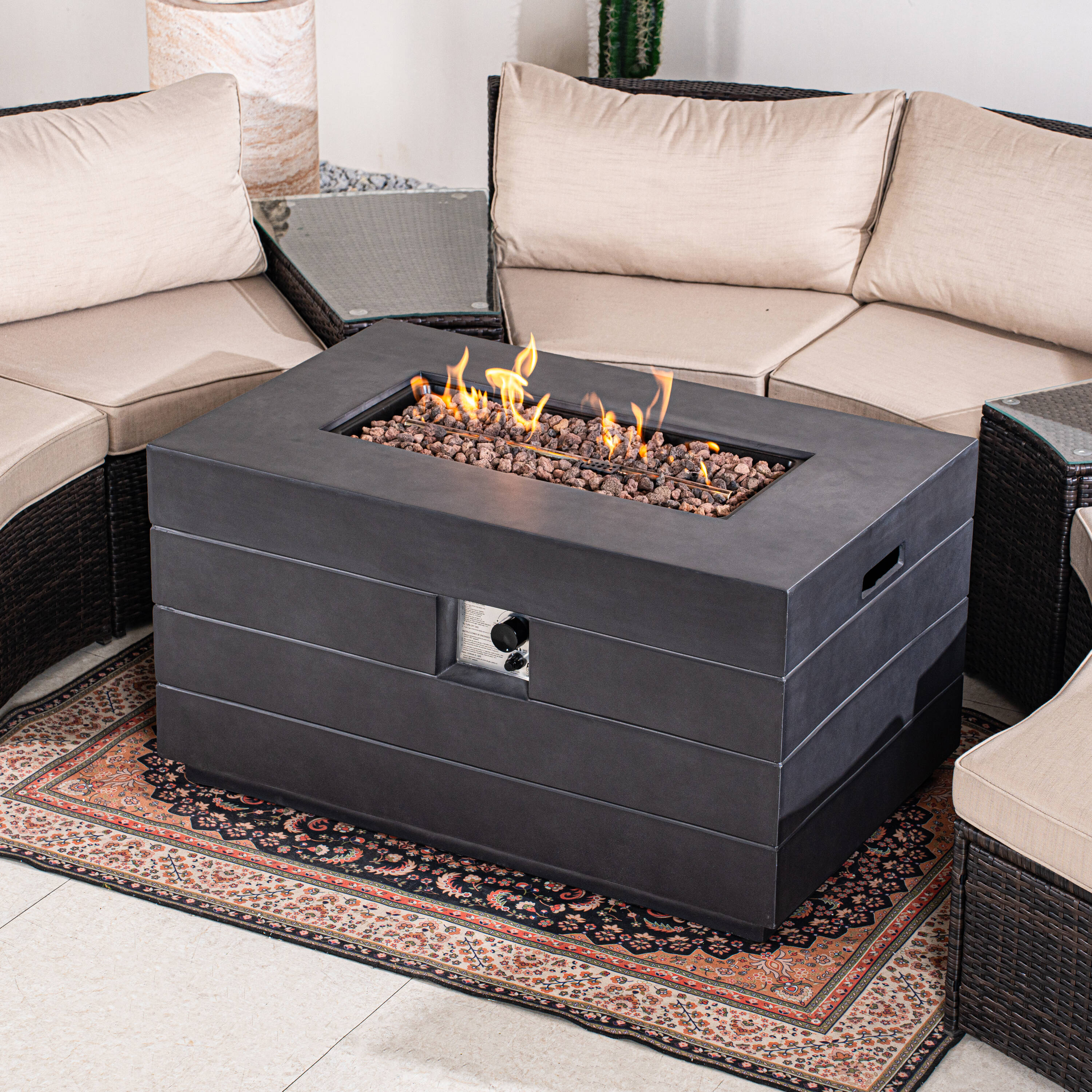 Direct Wicker DWG-1205BR2150D Patio-Conversation-Sets - View #7