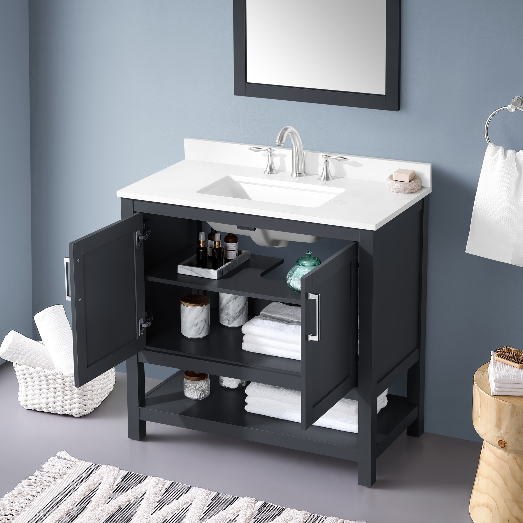 OVE Decors 15VVAR-ALBU36-038 Bath-Vanity-Combo - View #6